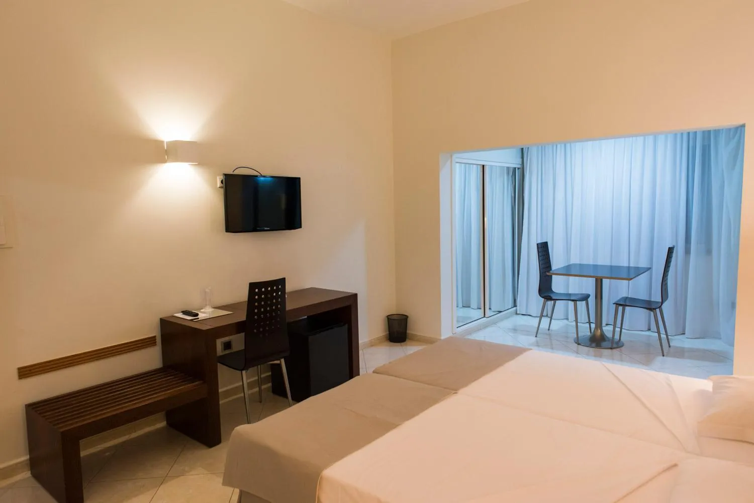 Bed in Hotel Pérola