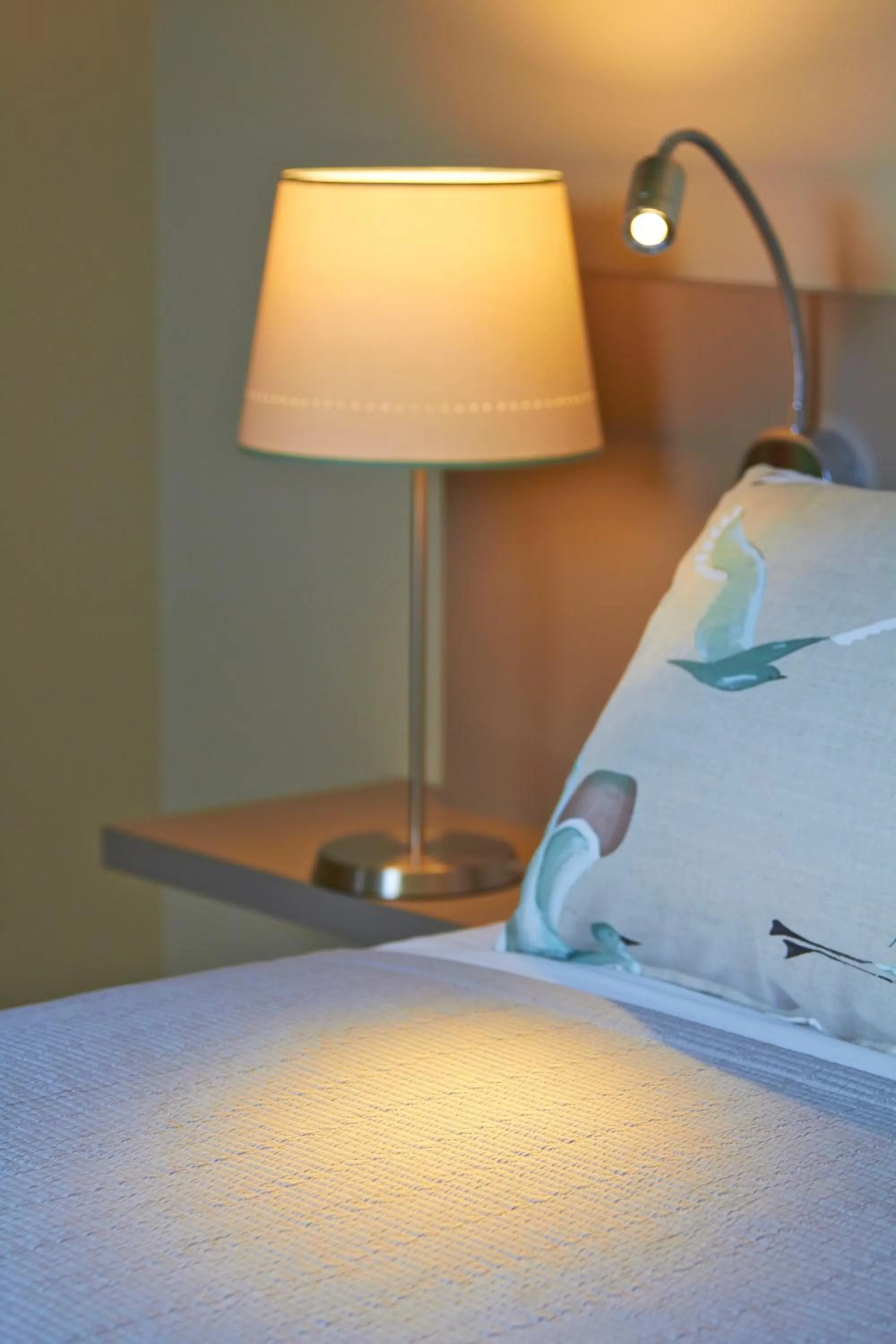 Bed in Hôtel Les Herbes Folles