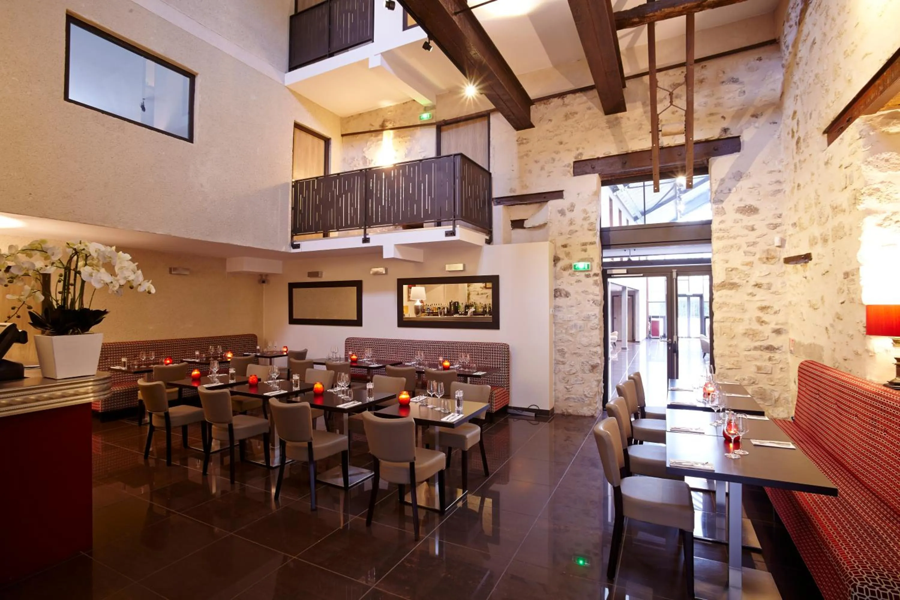 Restaurant/places to eat in Hôtel Les Herbes Folles