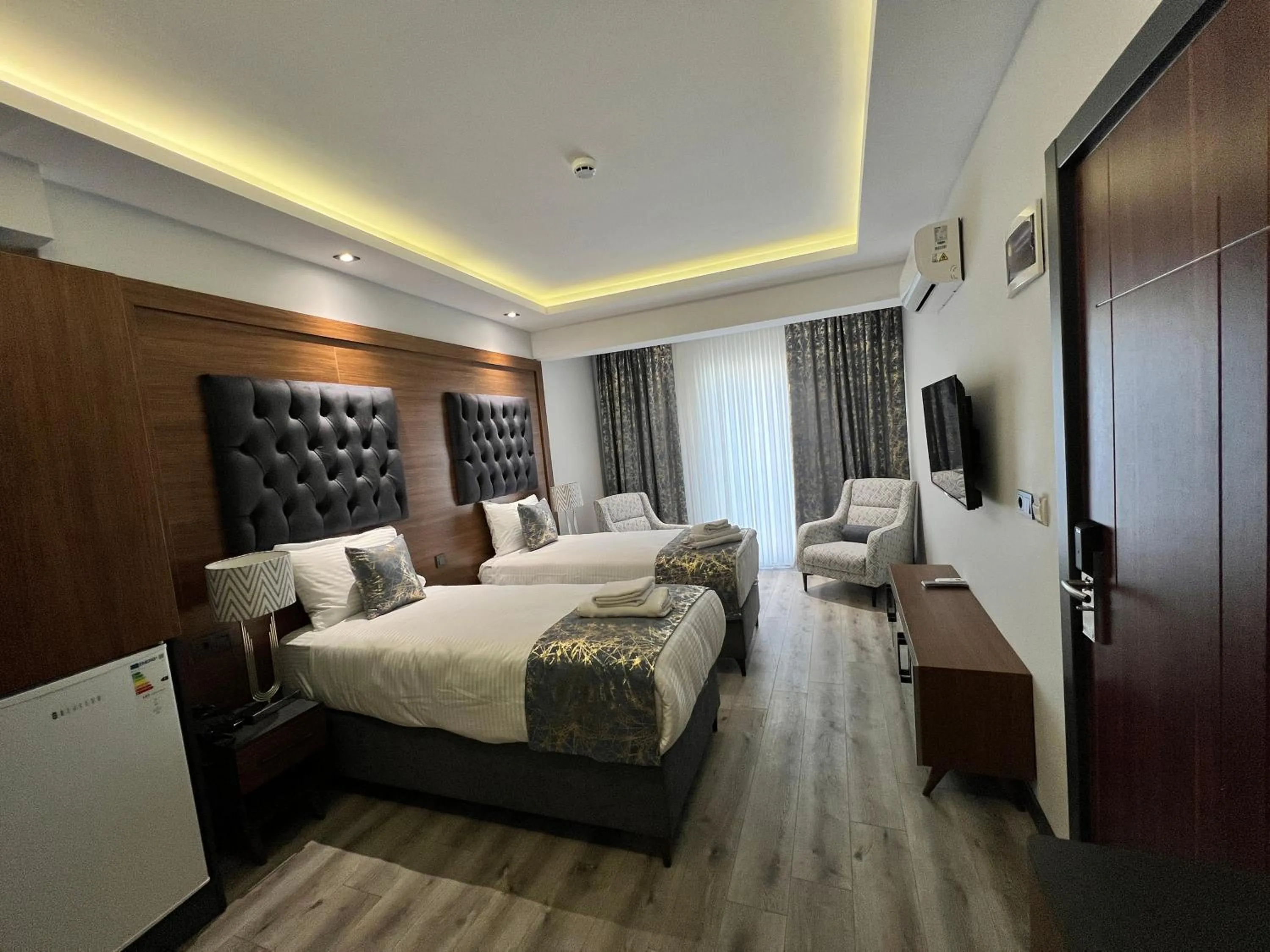 Bed in Golden Stoneluxe İstanbul Hotel