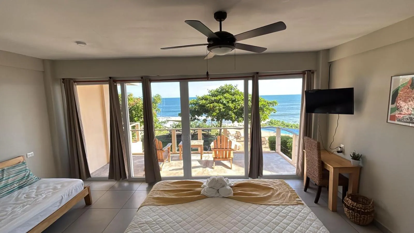 Bedroom in Hotel Los Mangos El Salvador
