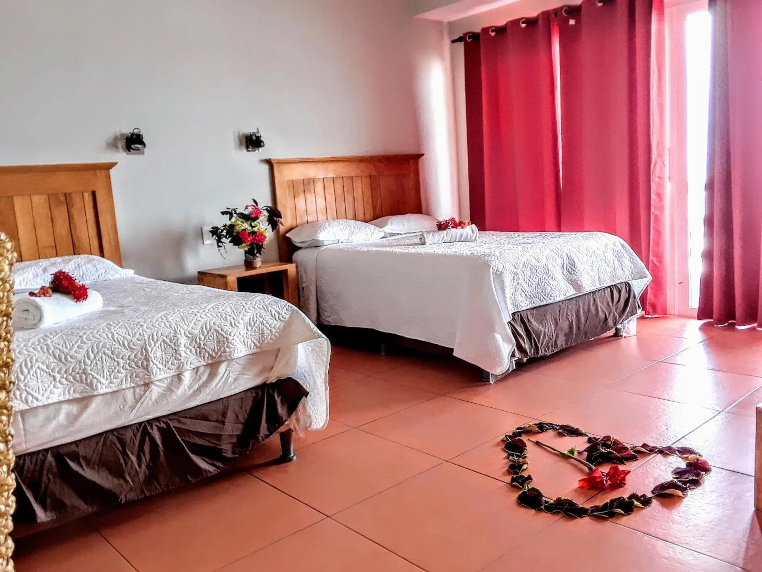 Bedroom, Bed in Hotel Los Mangos El Salvador