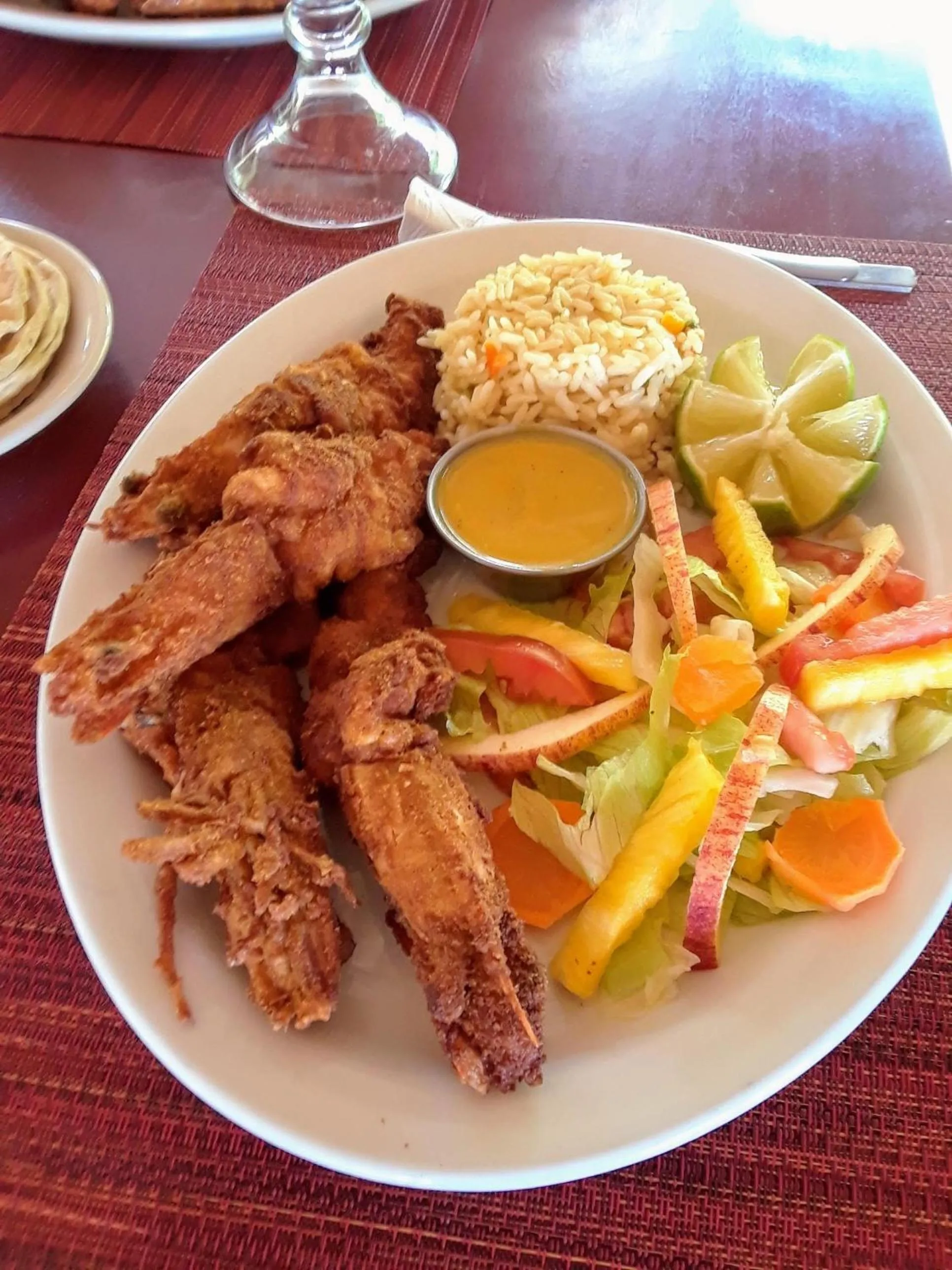 Food close-up in Hotel Los Mangos El Salvador