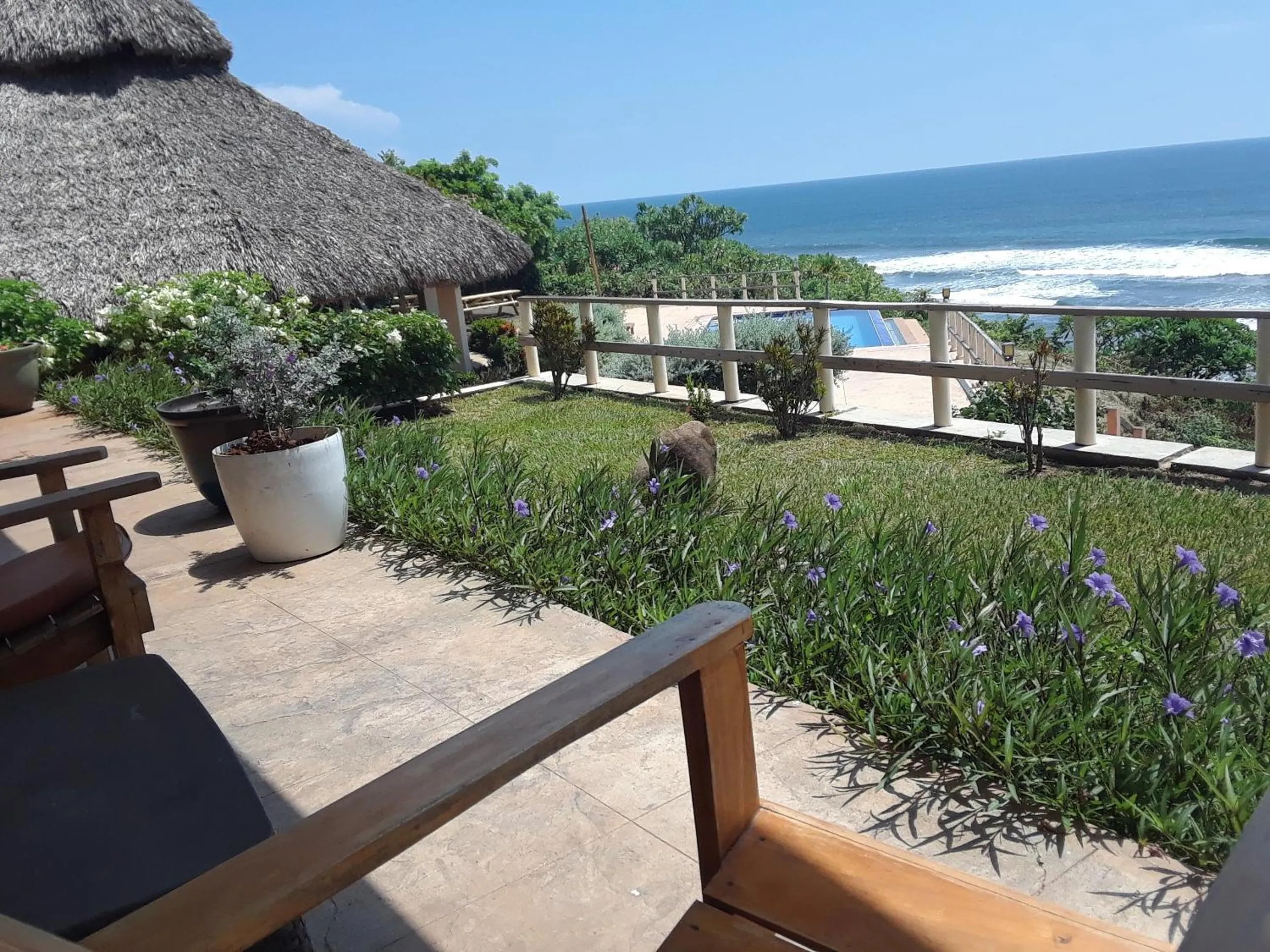 Sea view in Hotel Los Mangos El Salvador