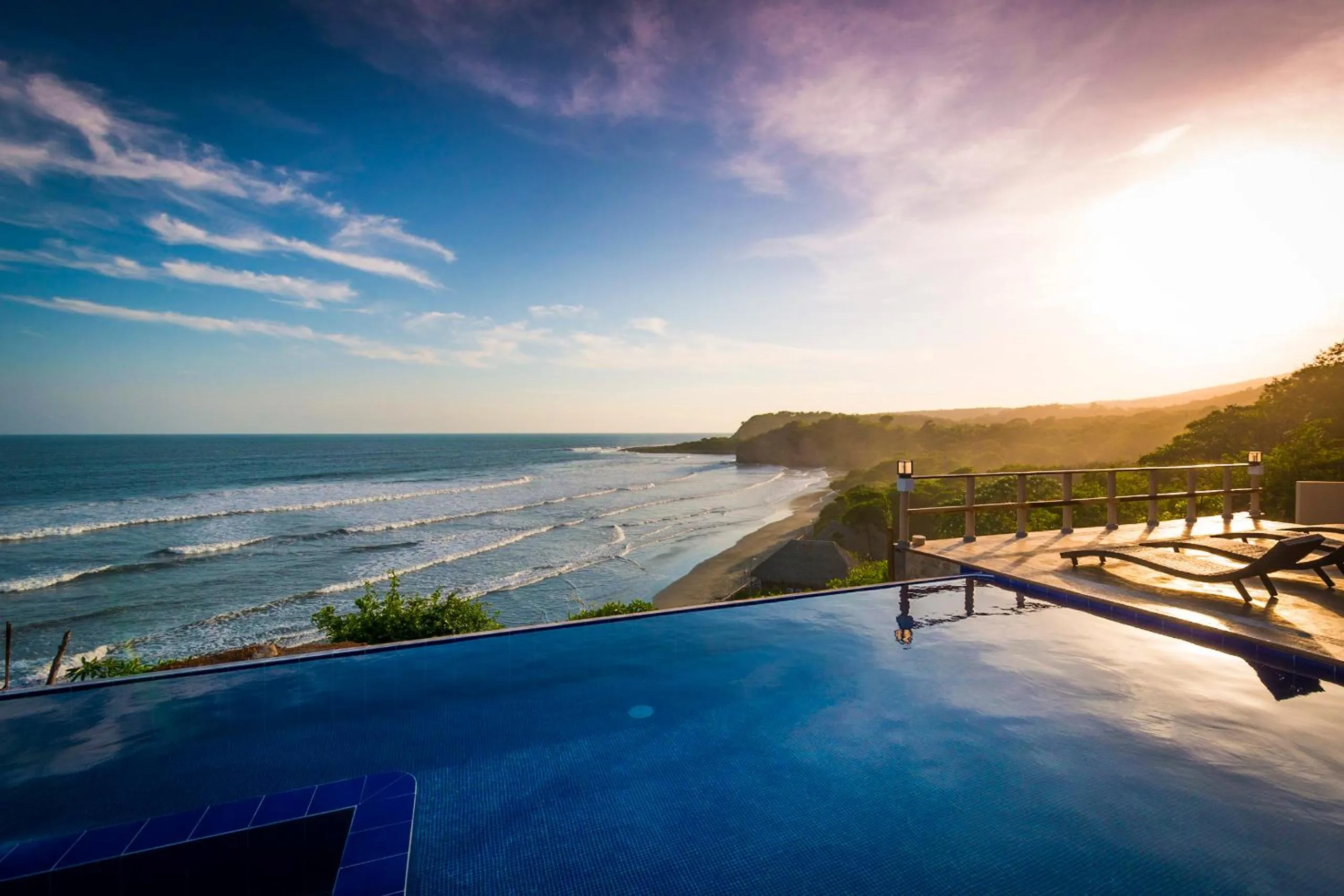 Sea view in Hotel Los Mangos El Salvador
