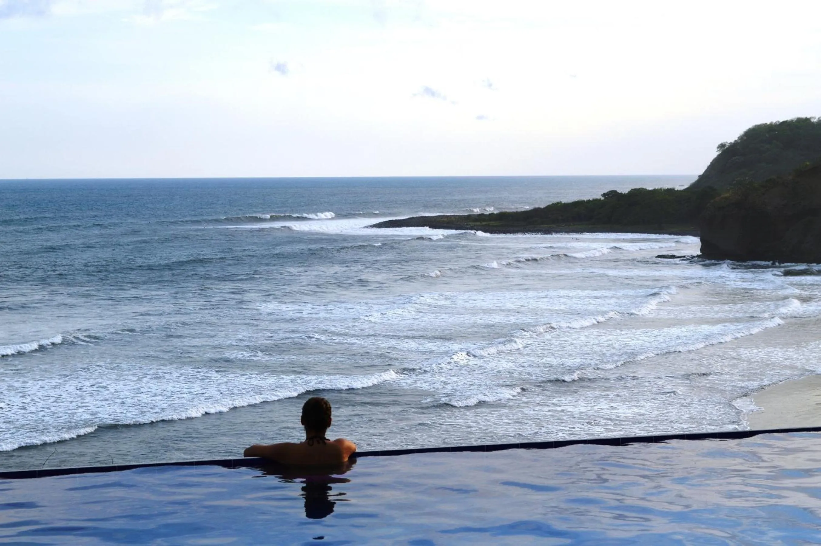 Sea view in Hotel Los Mangos El Salvador