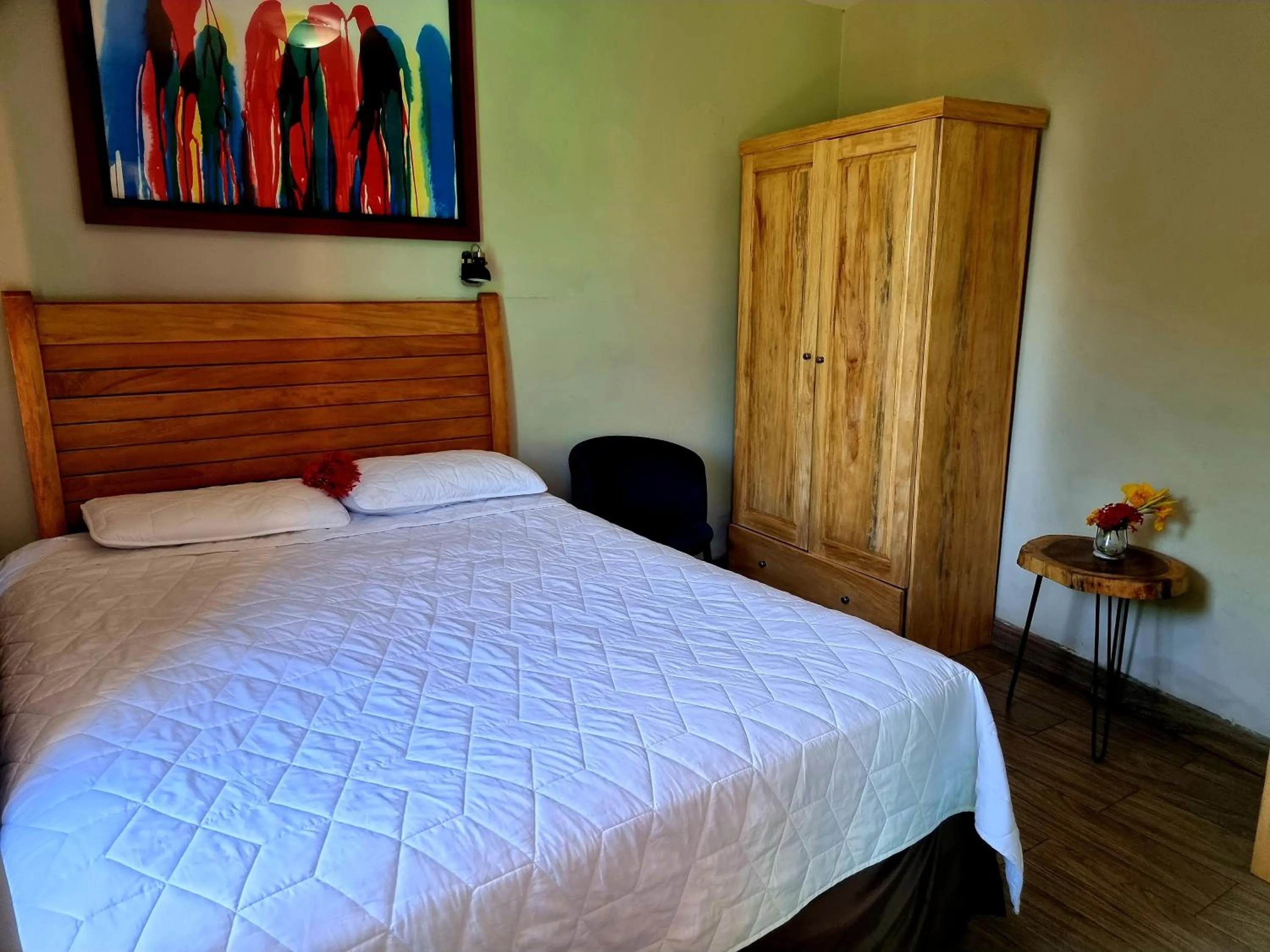 Bed in Hotel Los Mangos El Salvador