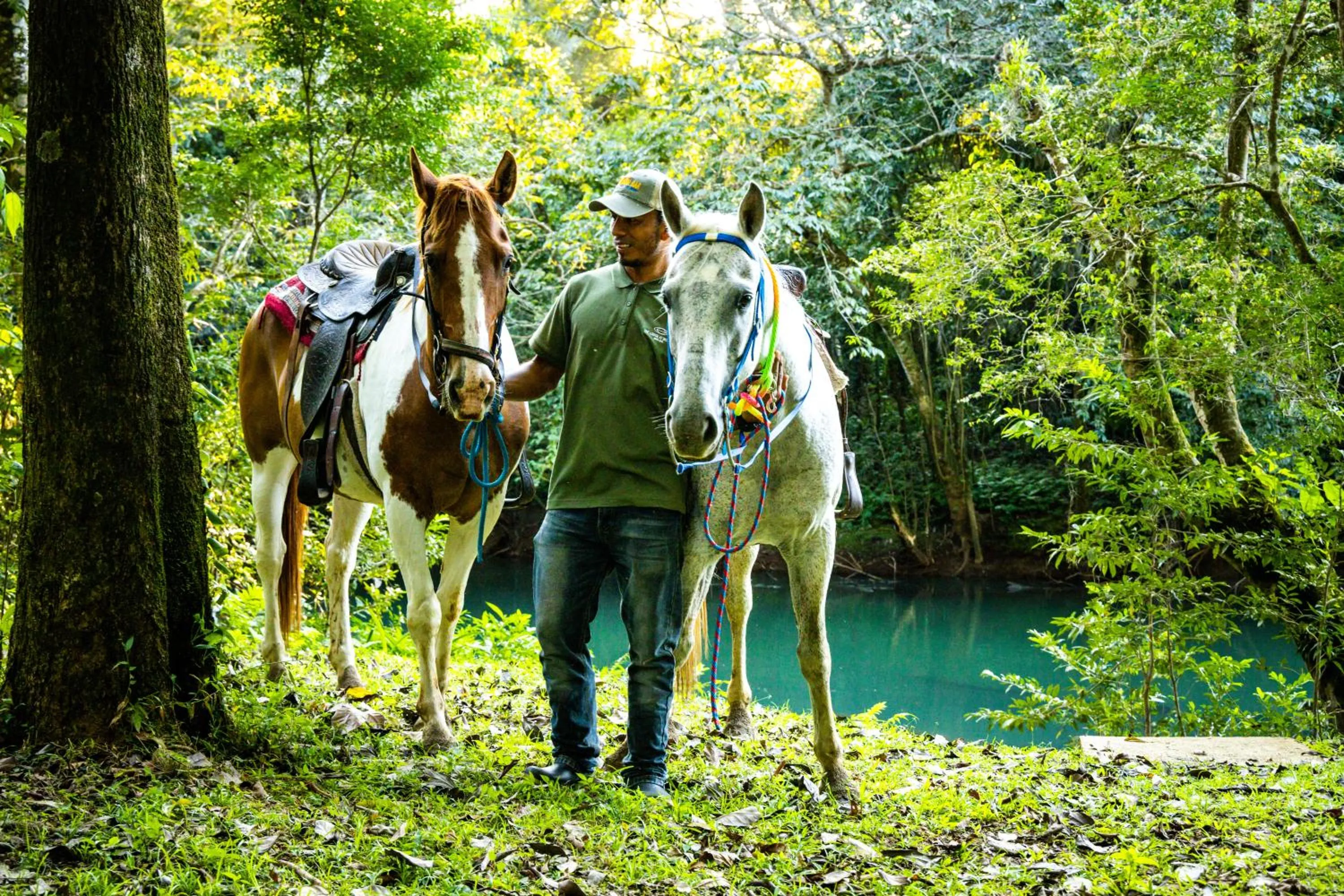 Horse-riding in Tanager RainForest Lodge