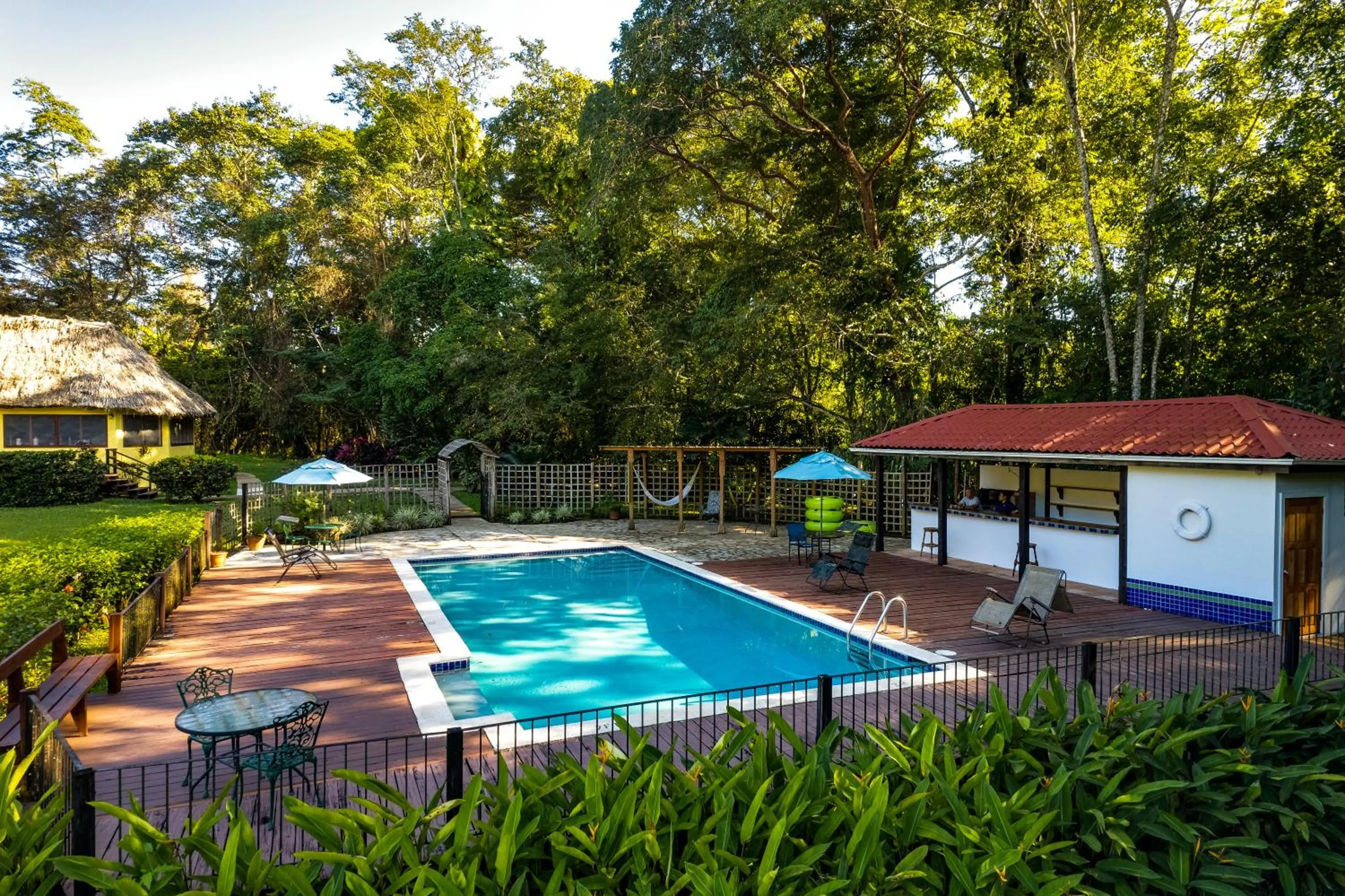 Swimming pool in Tanager RainForest Lodge
