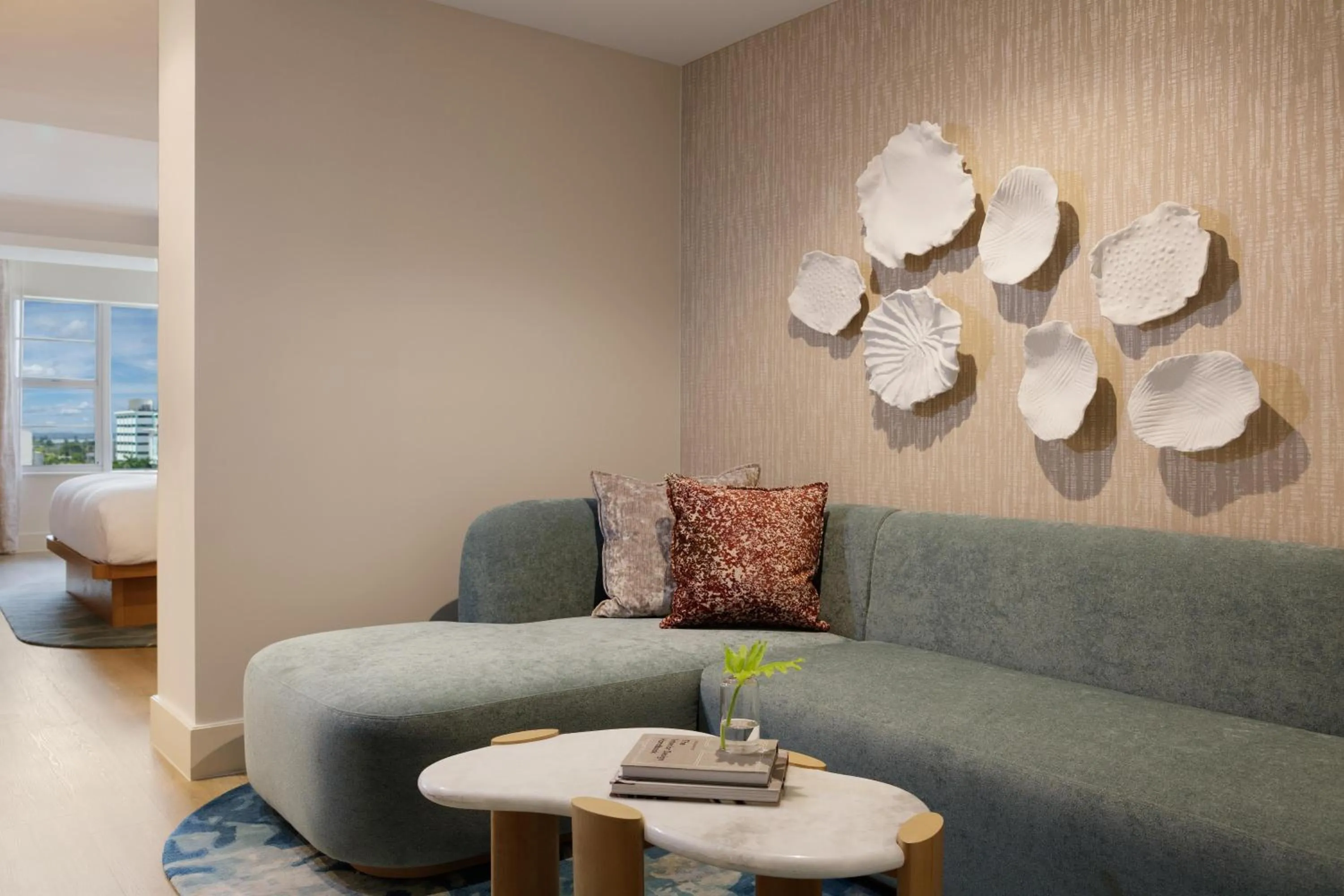 Bedroom in Andaz Miami Beach Resort & Spa