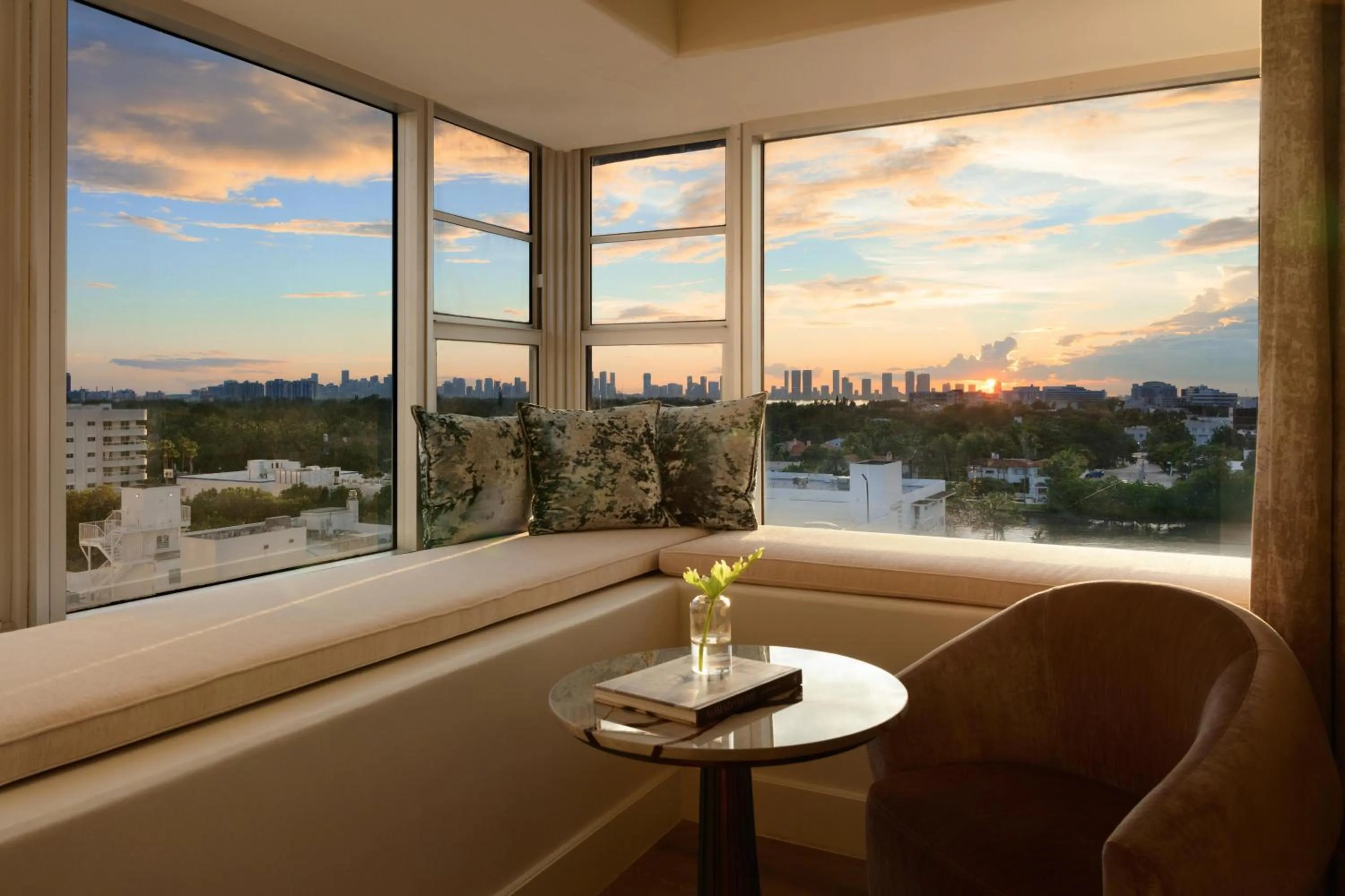 Bedroom in Andaz Miami Beach Resort & Spa