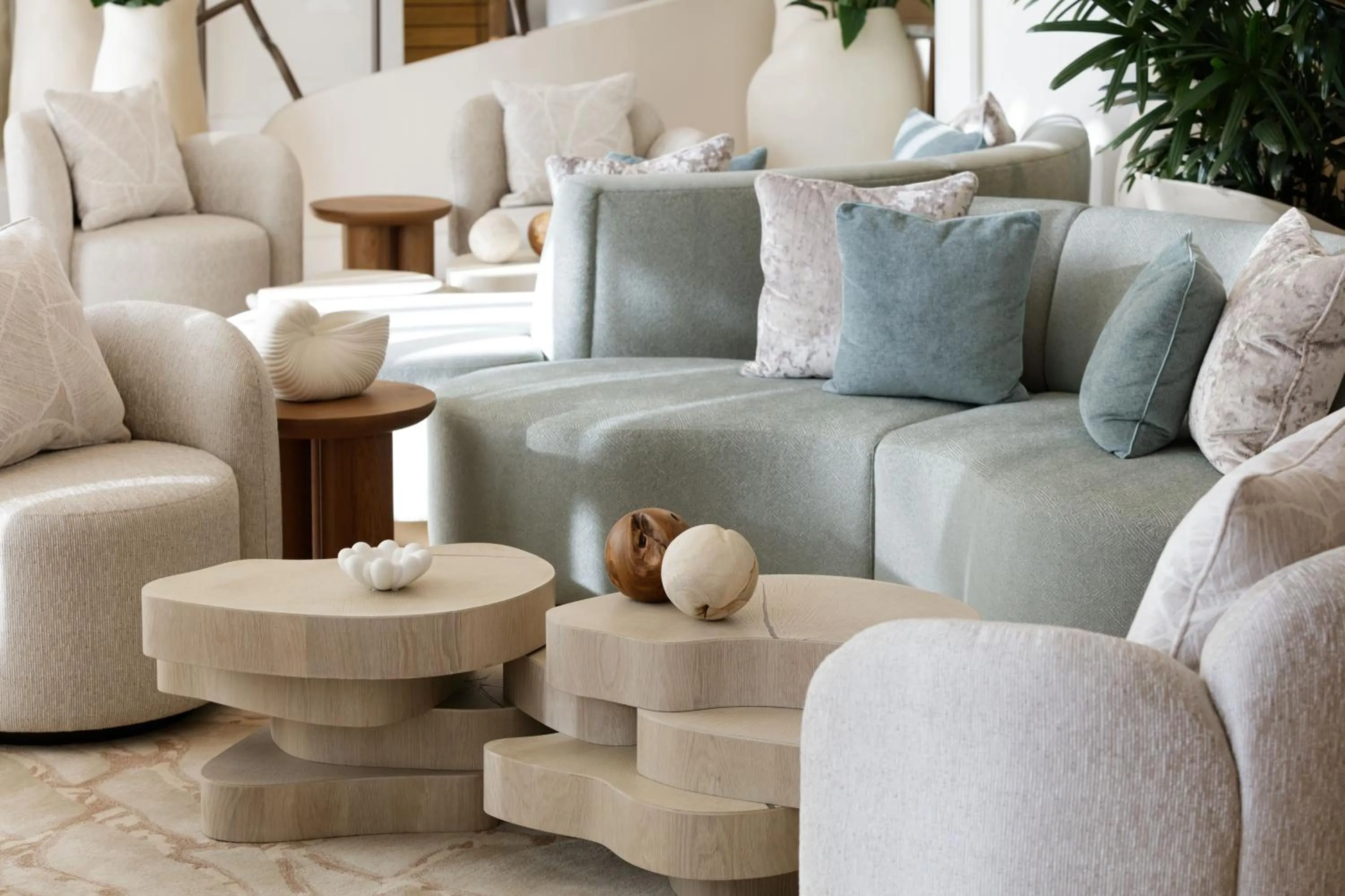 Seating area in Andaz Miami Beach, By Hyatt