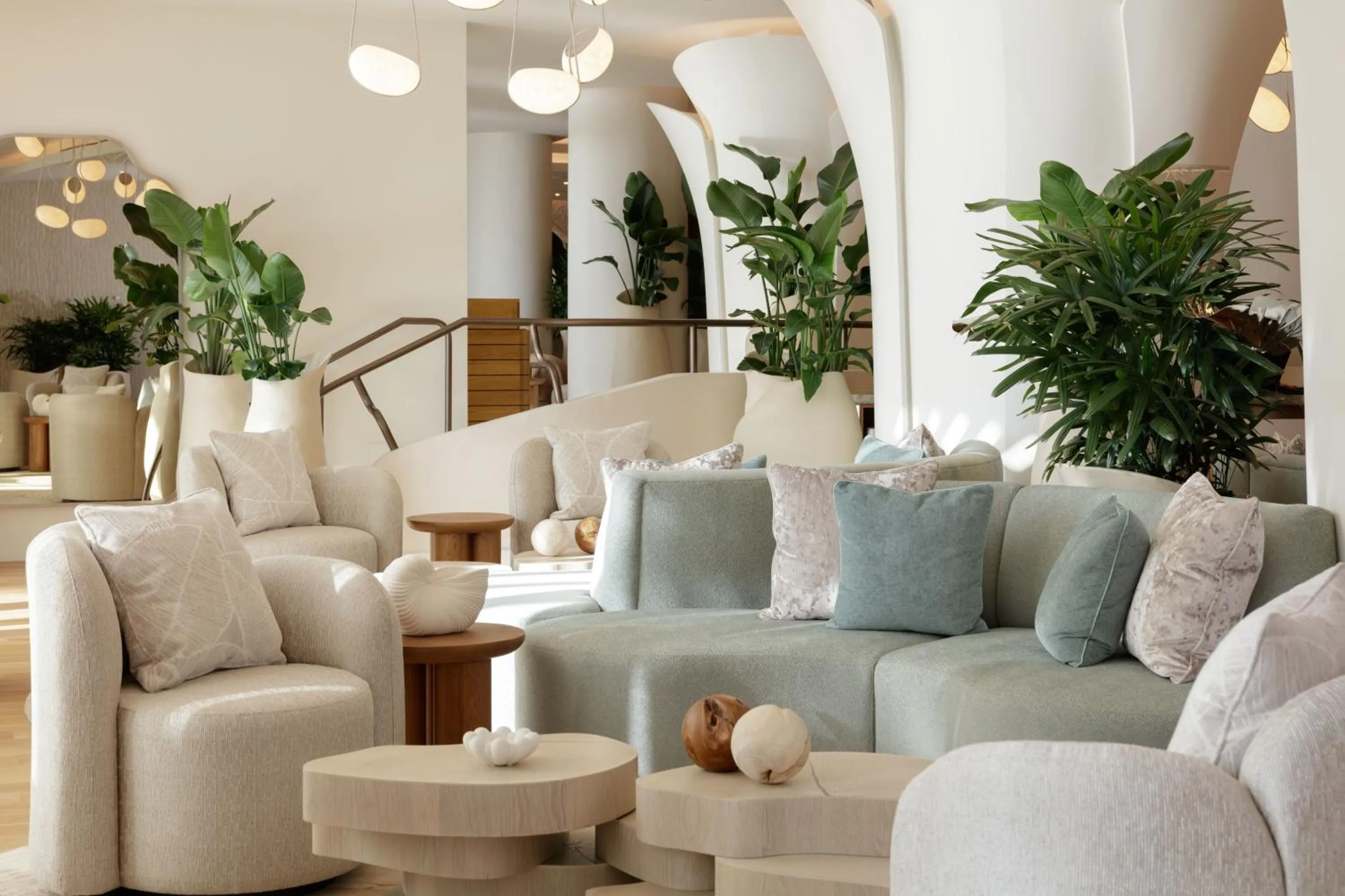 Seating area in Andaz Miami Beach, By Hyatt