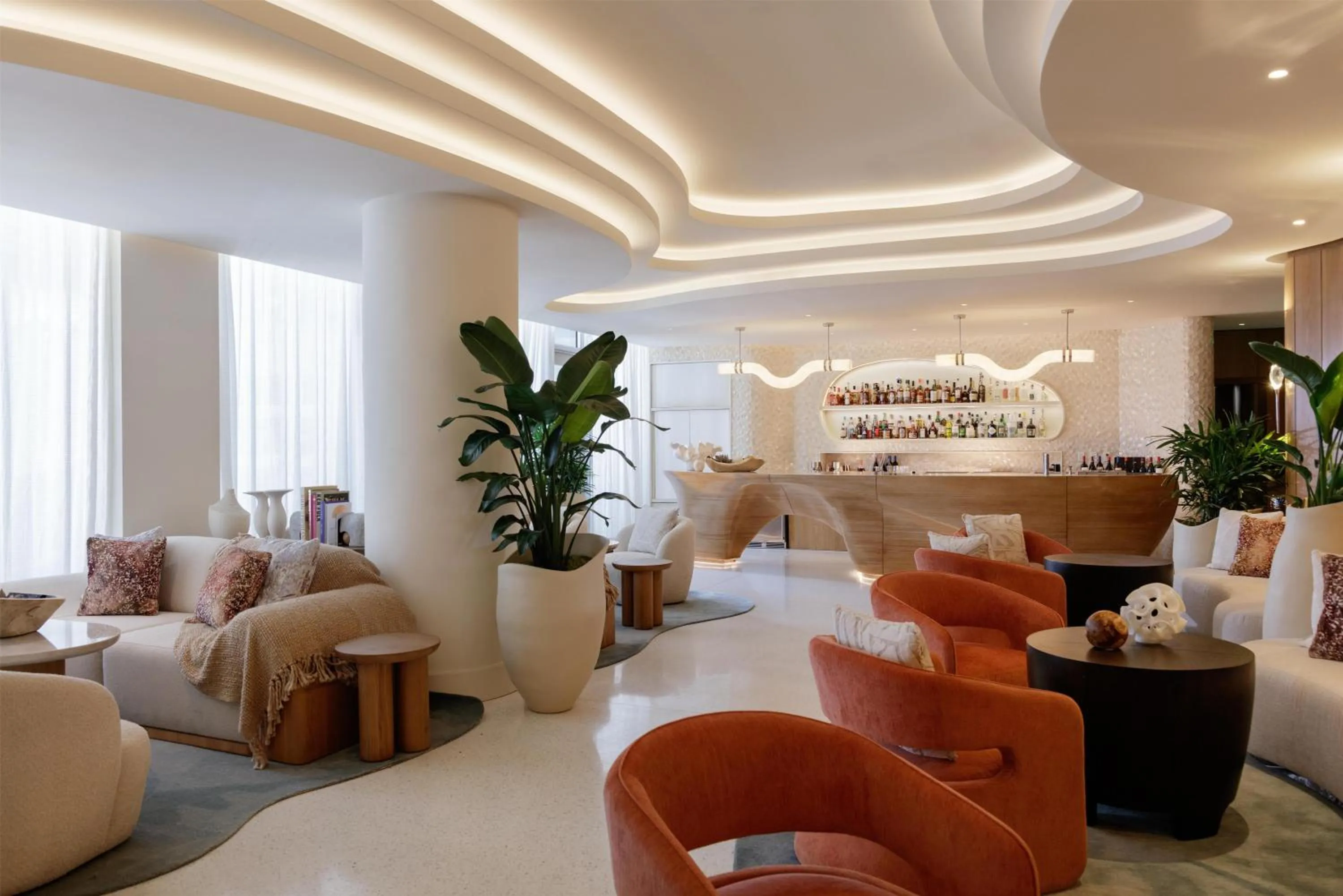 Lounge or bar in Andaz Miami Beach, By Hyatt