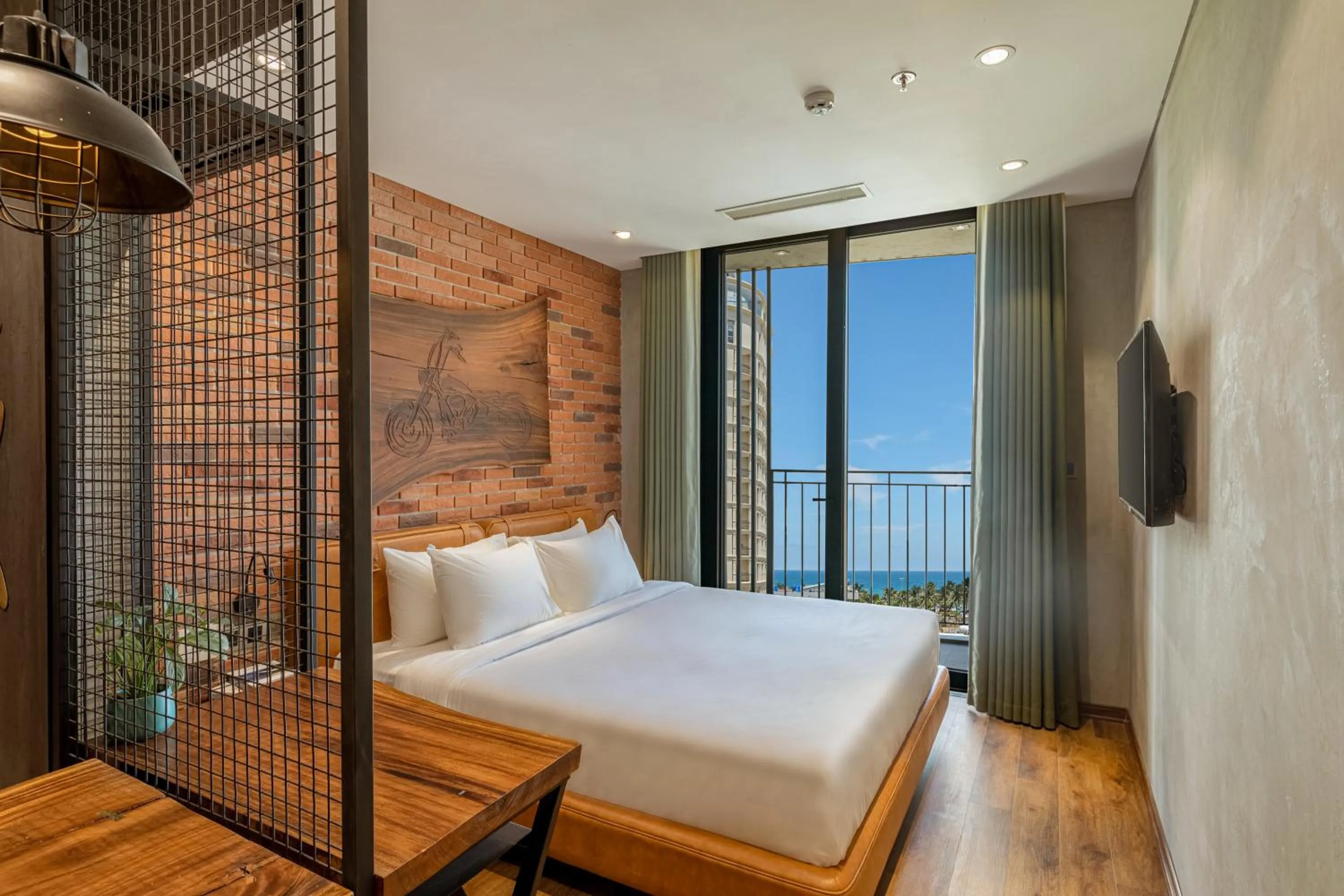 Bed in Taiyo Hotel & Apartment