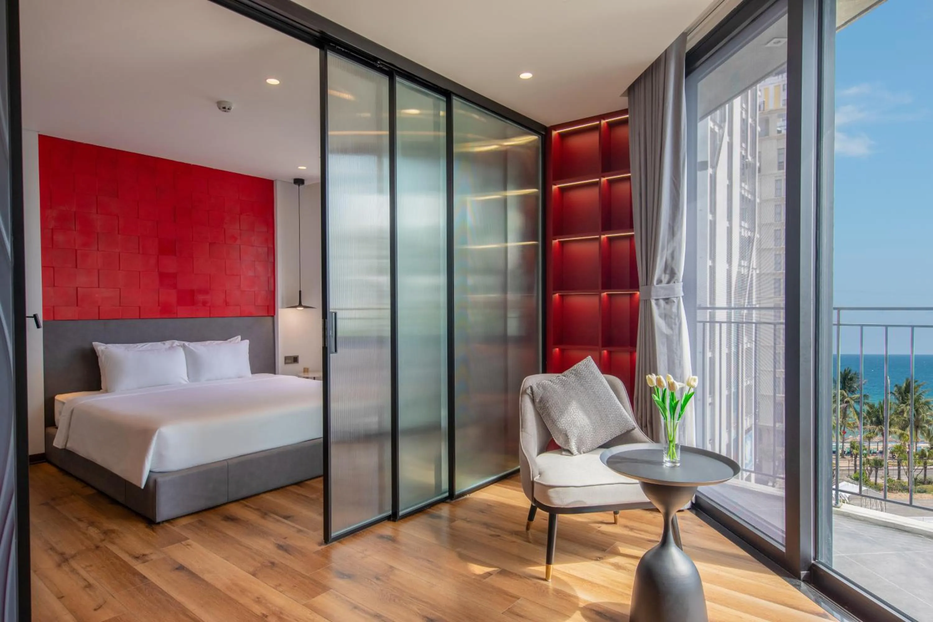 Bed in Taiyo Hotel & Apartment