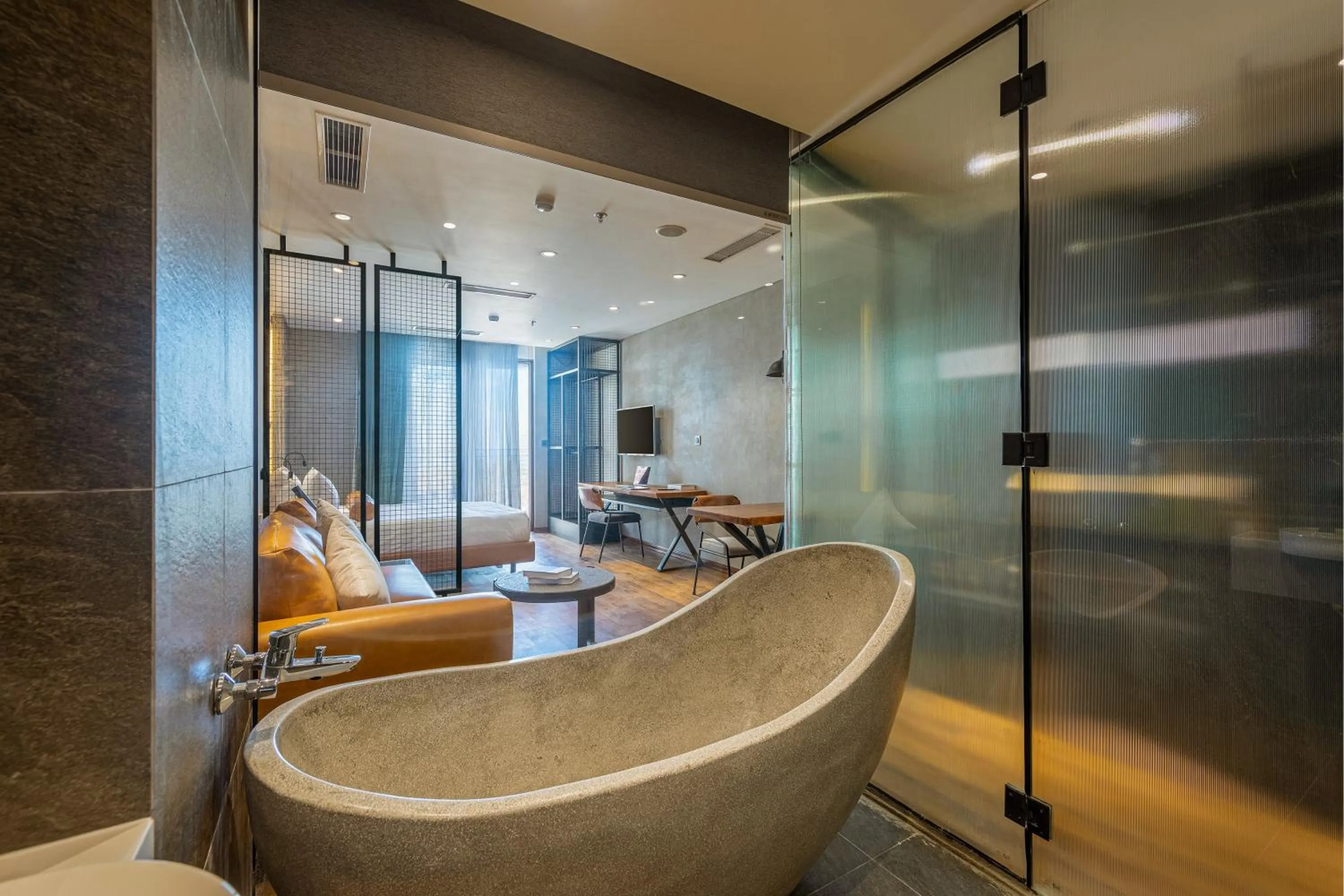 Bathroom in Taiyo Hotel & Apartment