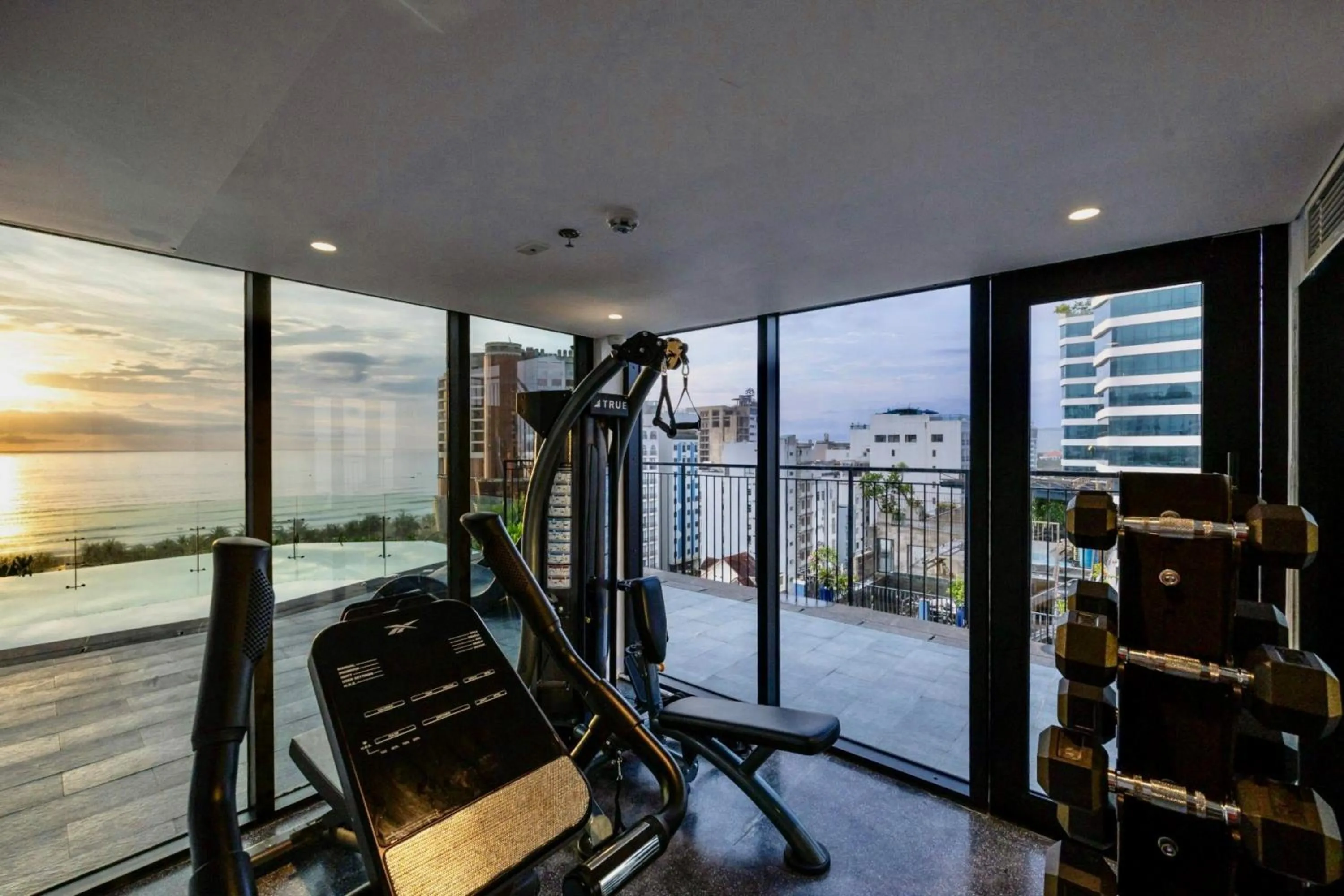 Fitness centre/facilities in Taiyo Hotel & Apartment