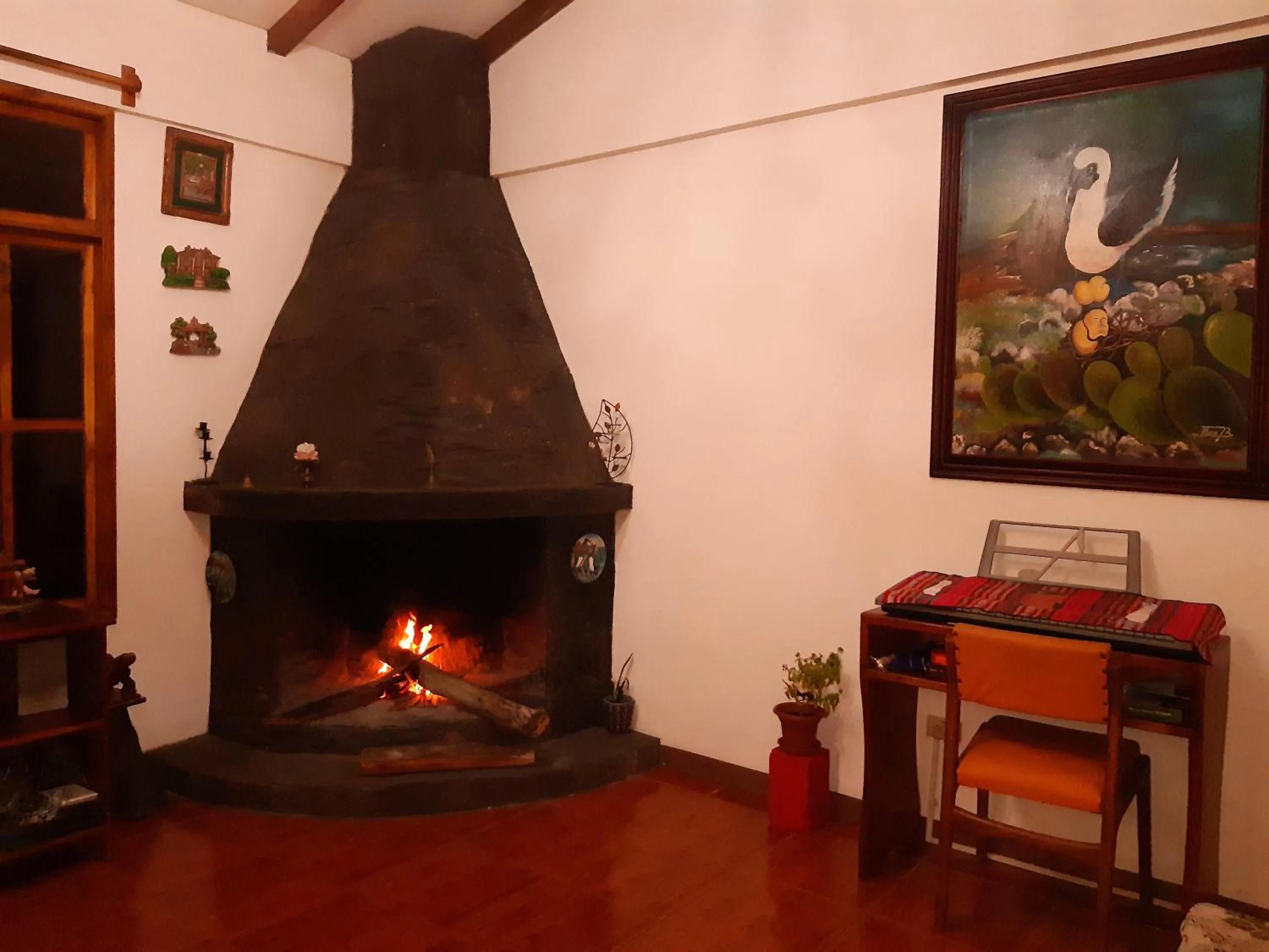 On site in Suymar Ecolodge Galapagos