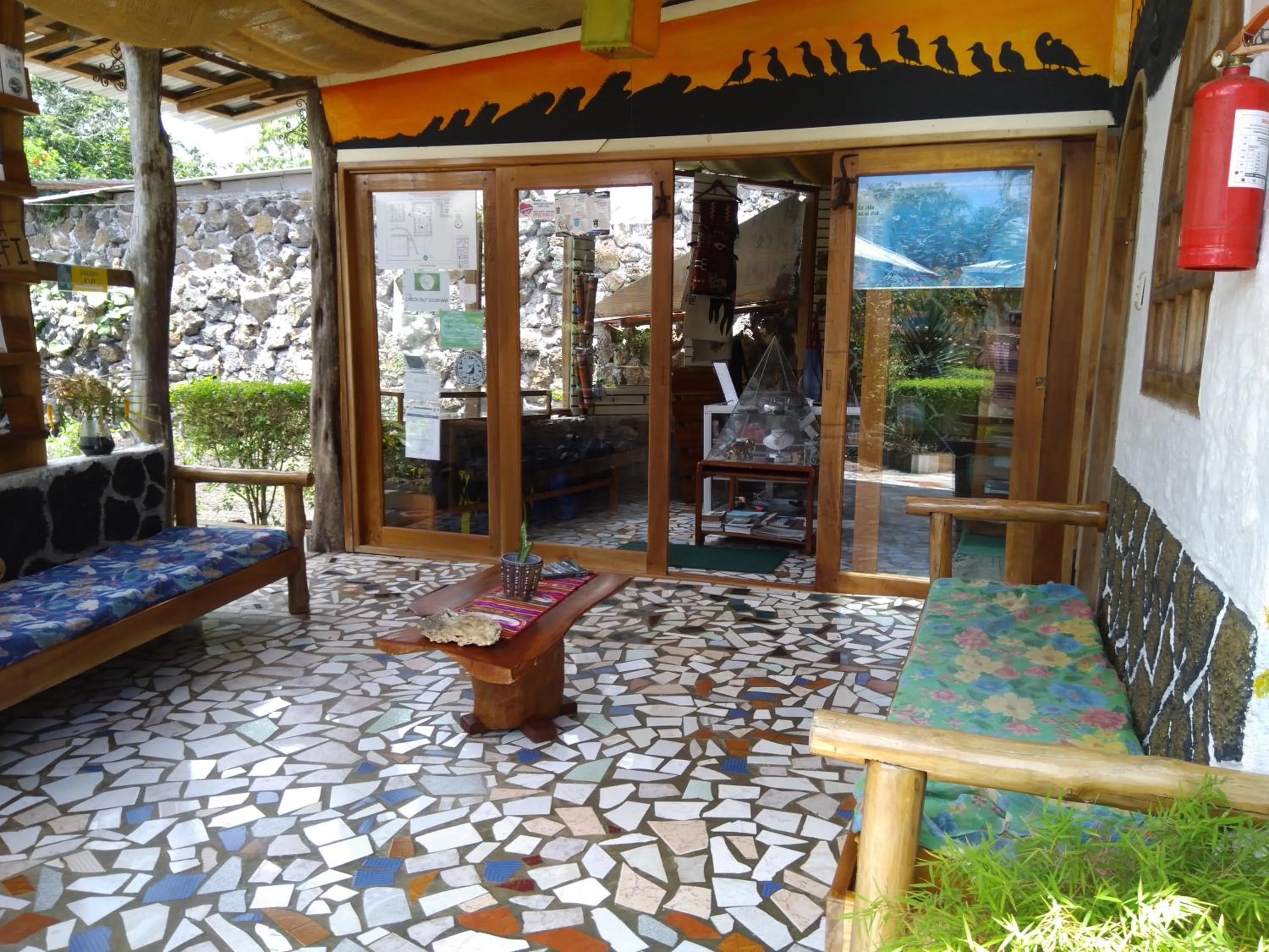 Lobby or reception in Suymar Ecolodge Galapagos