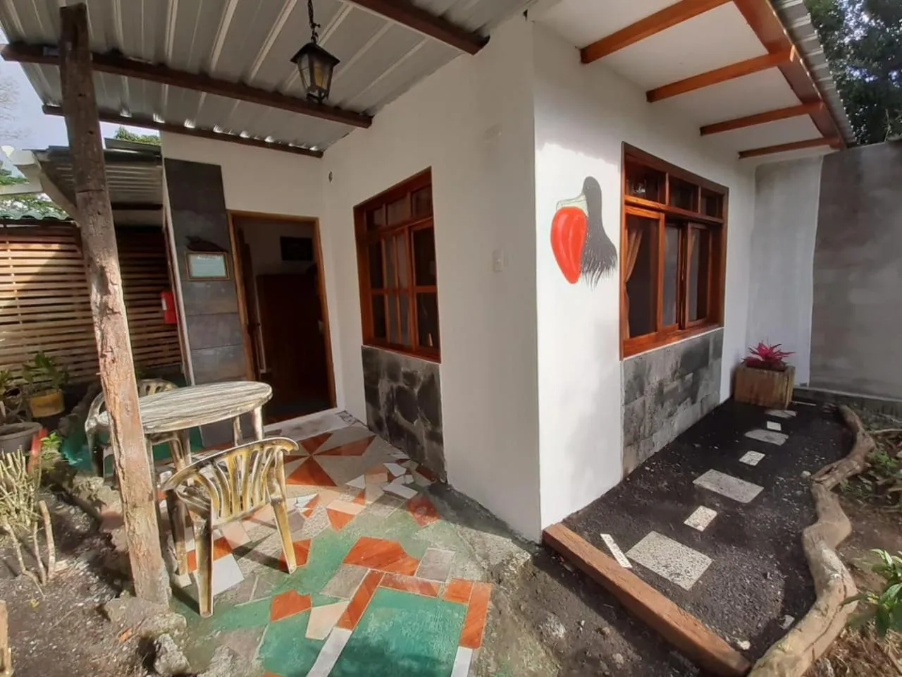 Facade/entrance in Suymar Ecolodge Galapagos