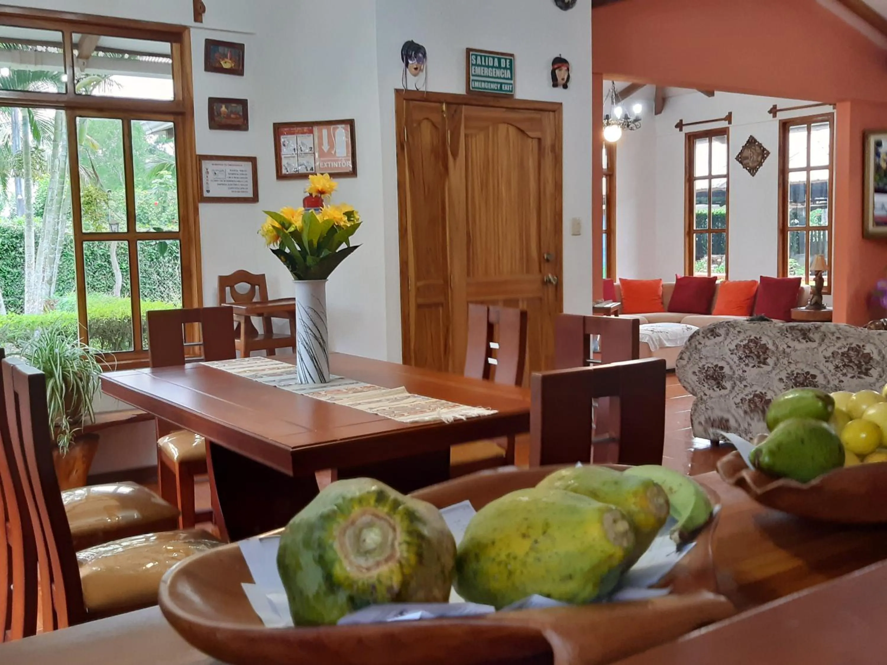 On site in Suymar Ecolodge Galapagos