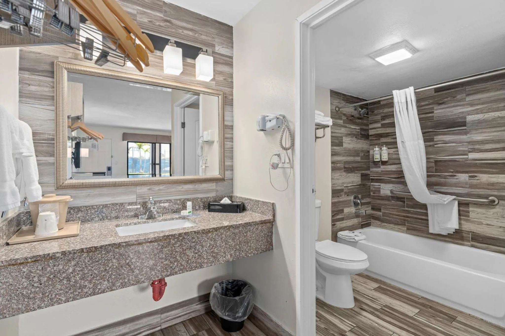 Bathroom in Baymont by Wyndham Orlando Downtown