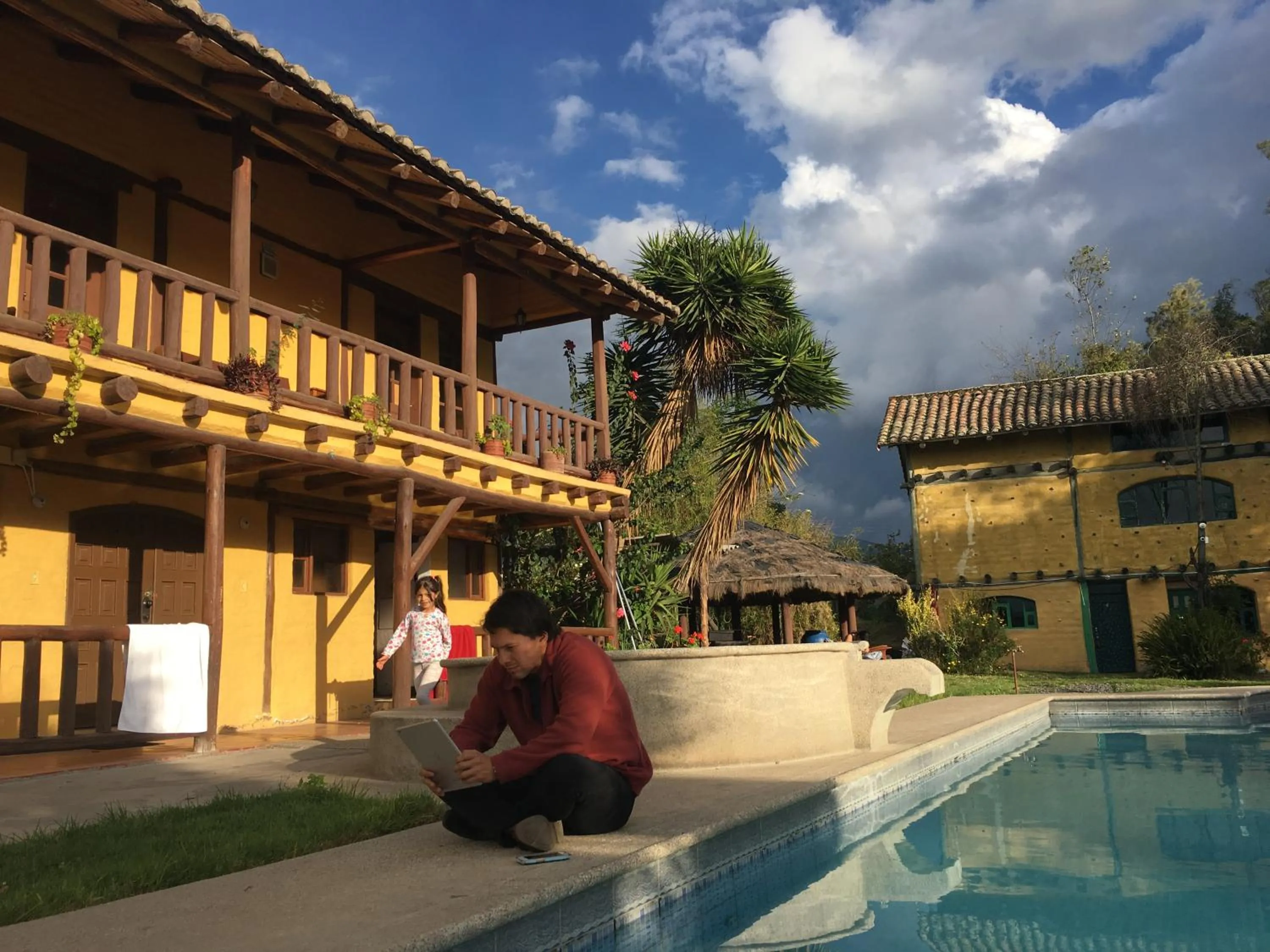Guests in Hostería Colibri Aeropuerto