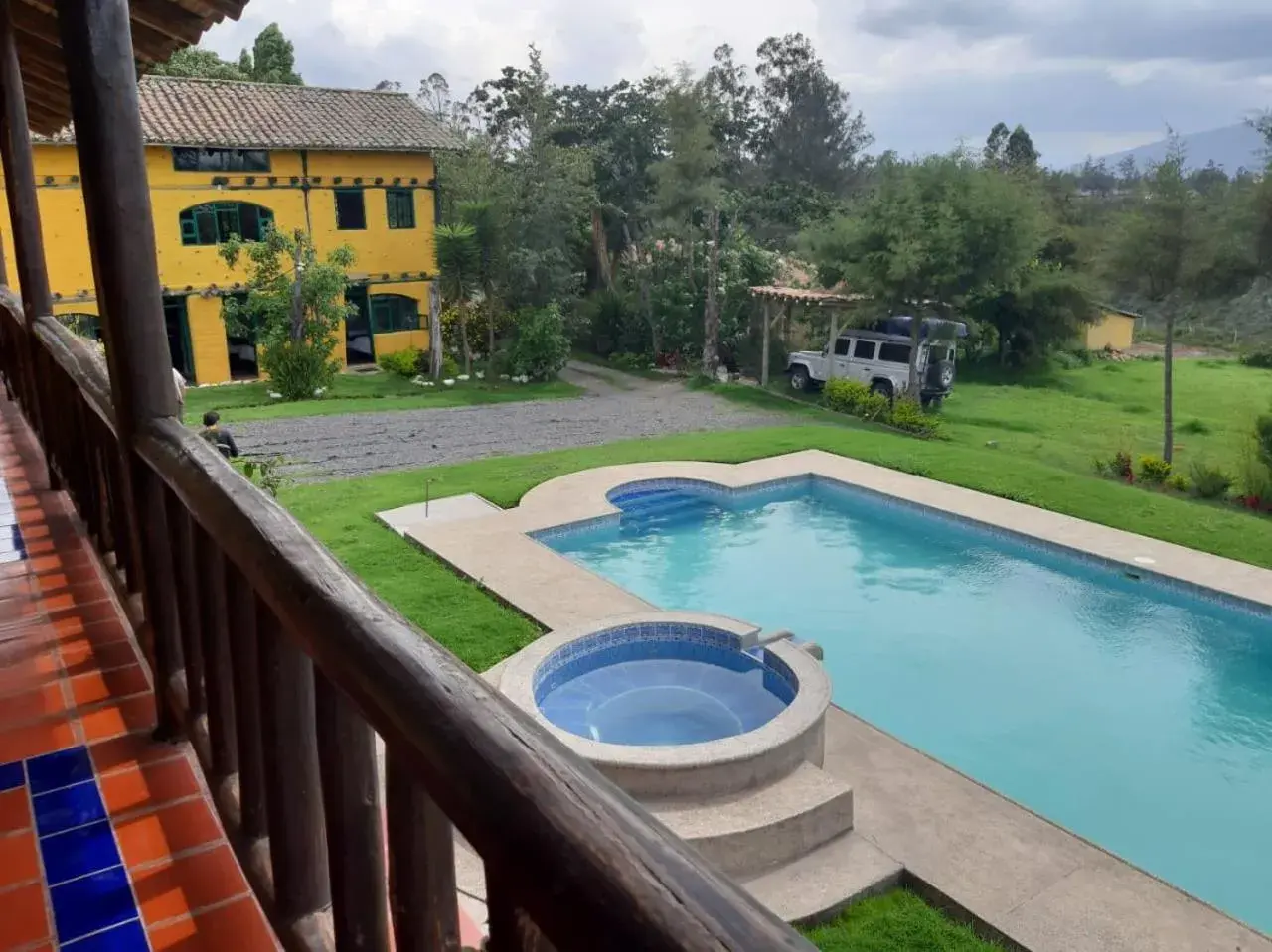 Double Room with Mountain View in Hostería Colibri Aeropuerto Double Room with Mountain View in Hostería Colibri Aeropuerto