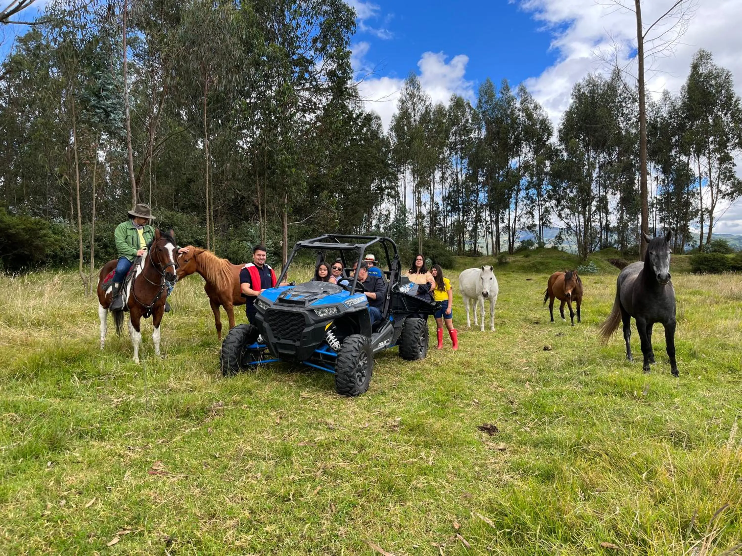 Horse-riding in Hostería Colibri Aeropuerto