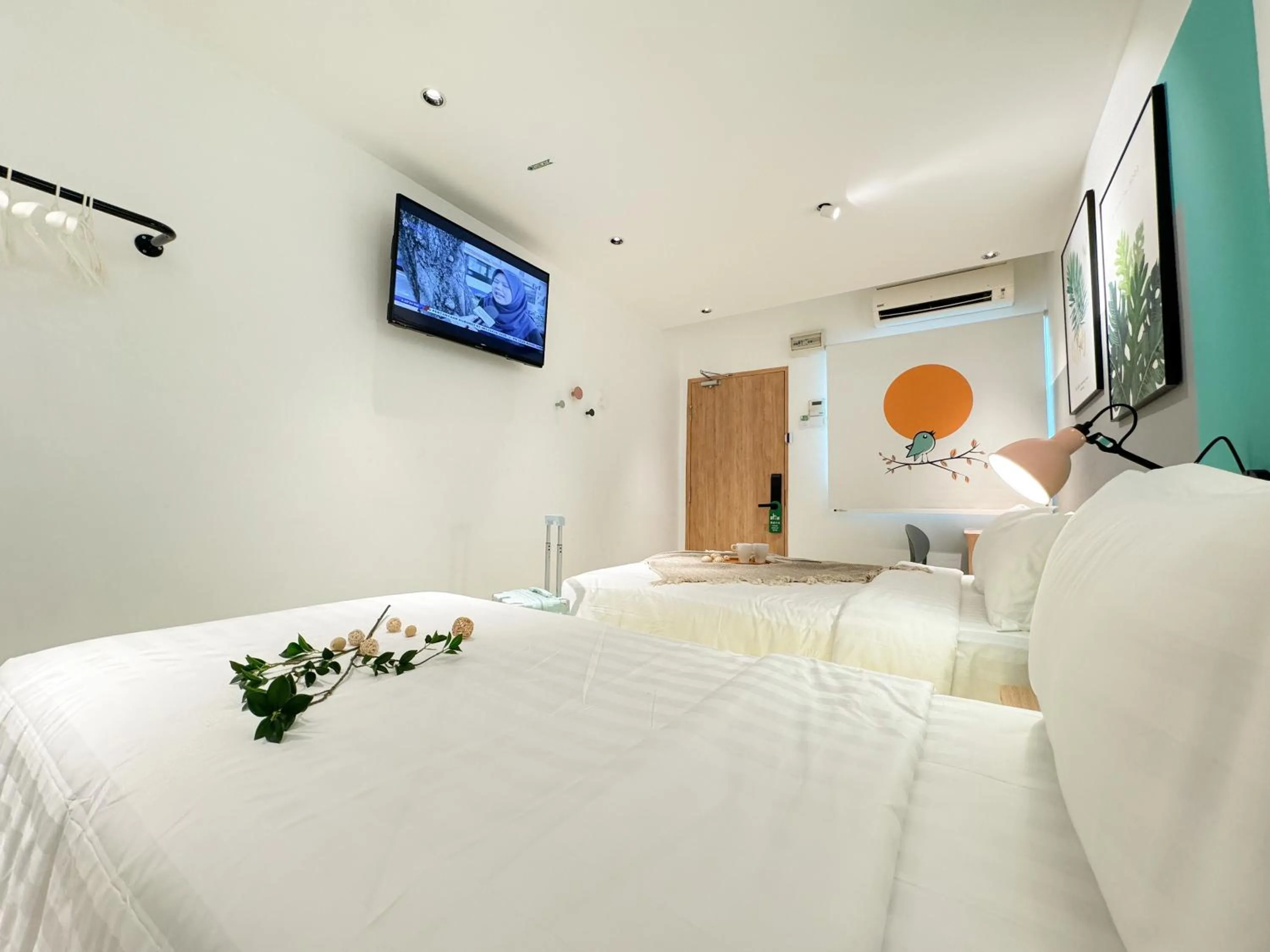 Bed in Apple 1 Hotel Gurney