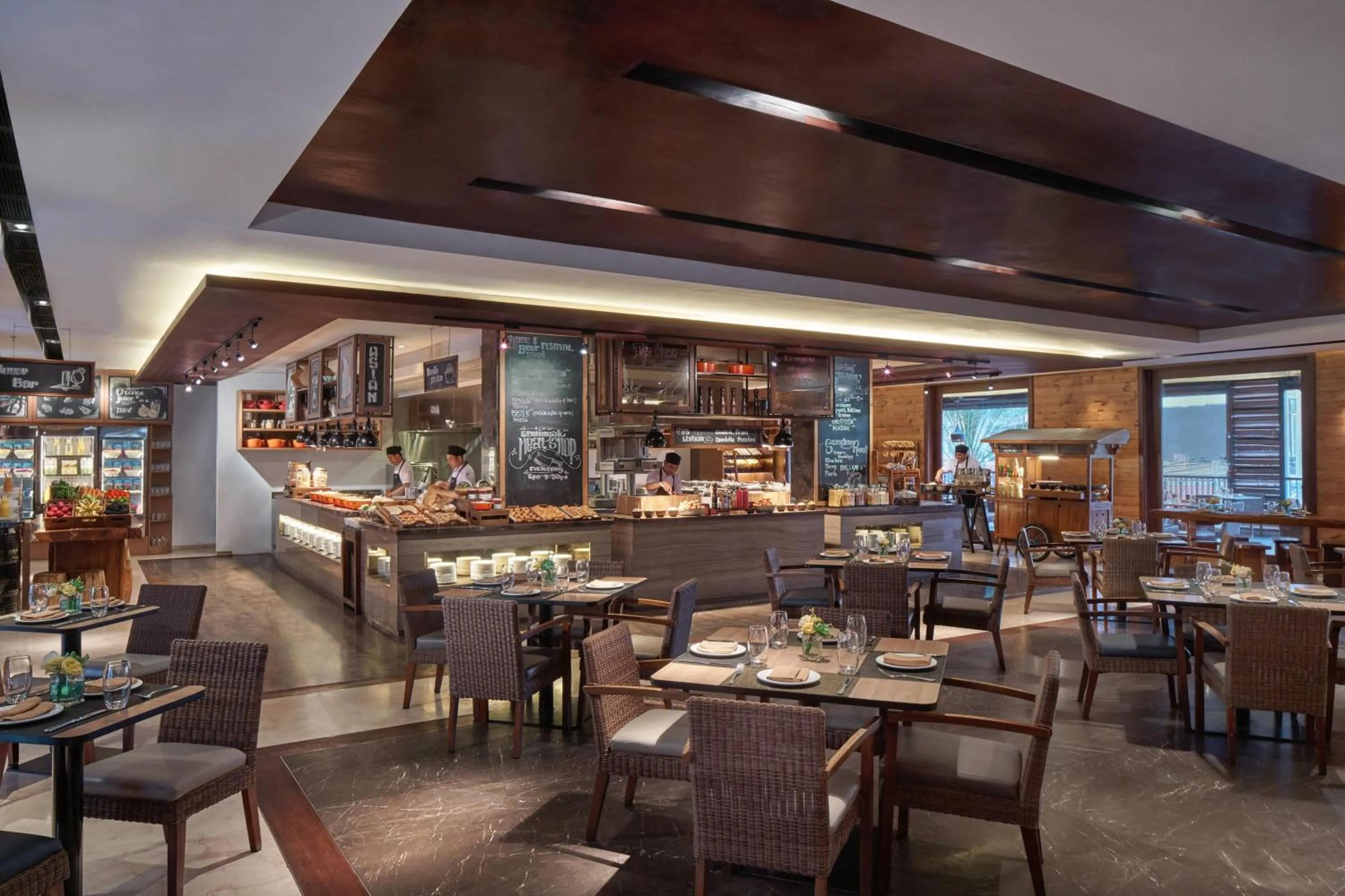 Kitchen or kitchenette in Courtyard by Marriott Bali Seminyak Resort