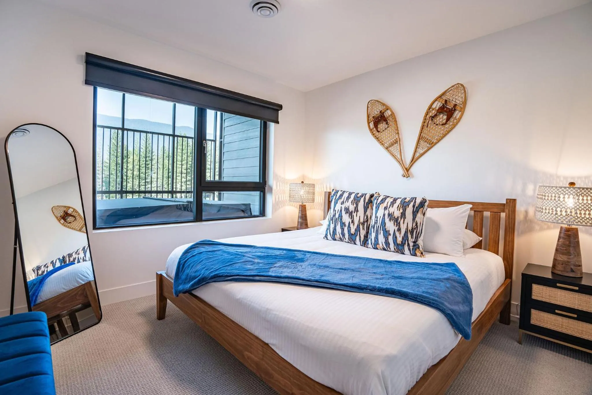 Bed in Alpine Haven by Revelstoke Vacations