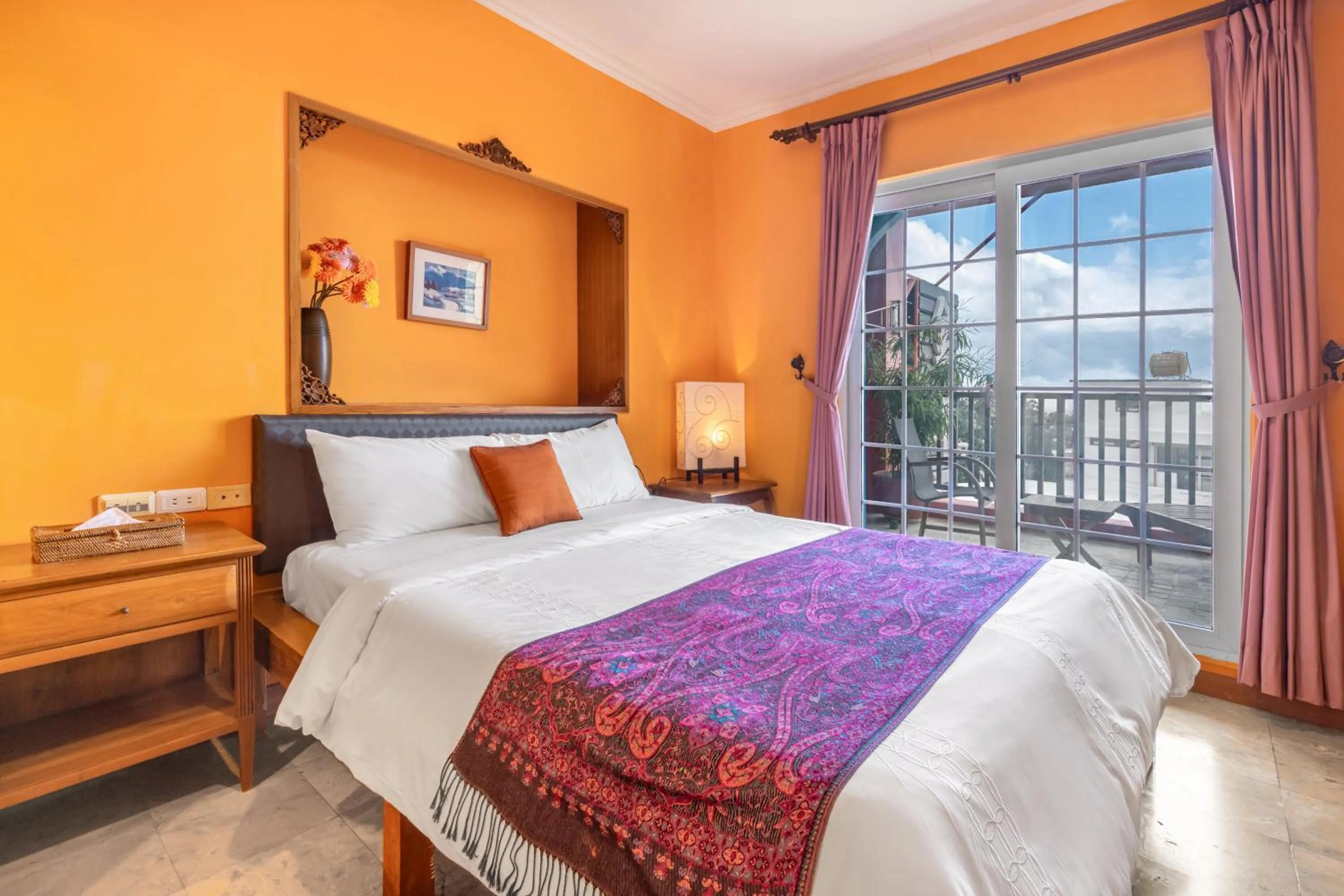 Photo of the whole room, Bed in Golden Ocean Azure Hotel