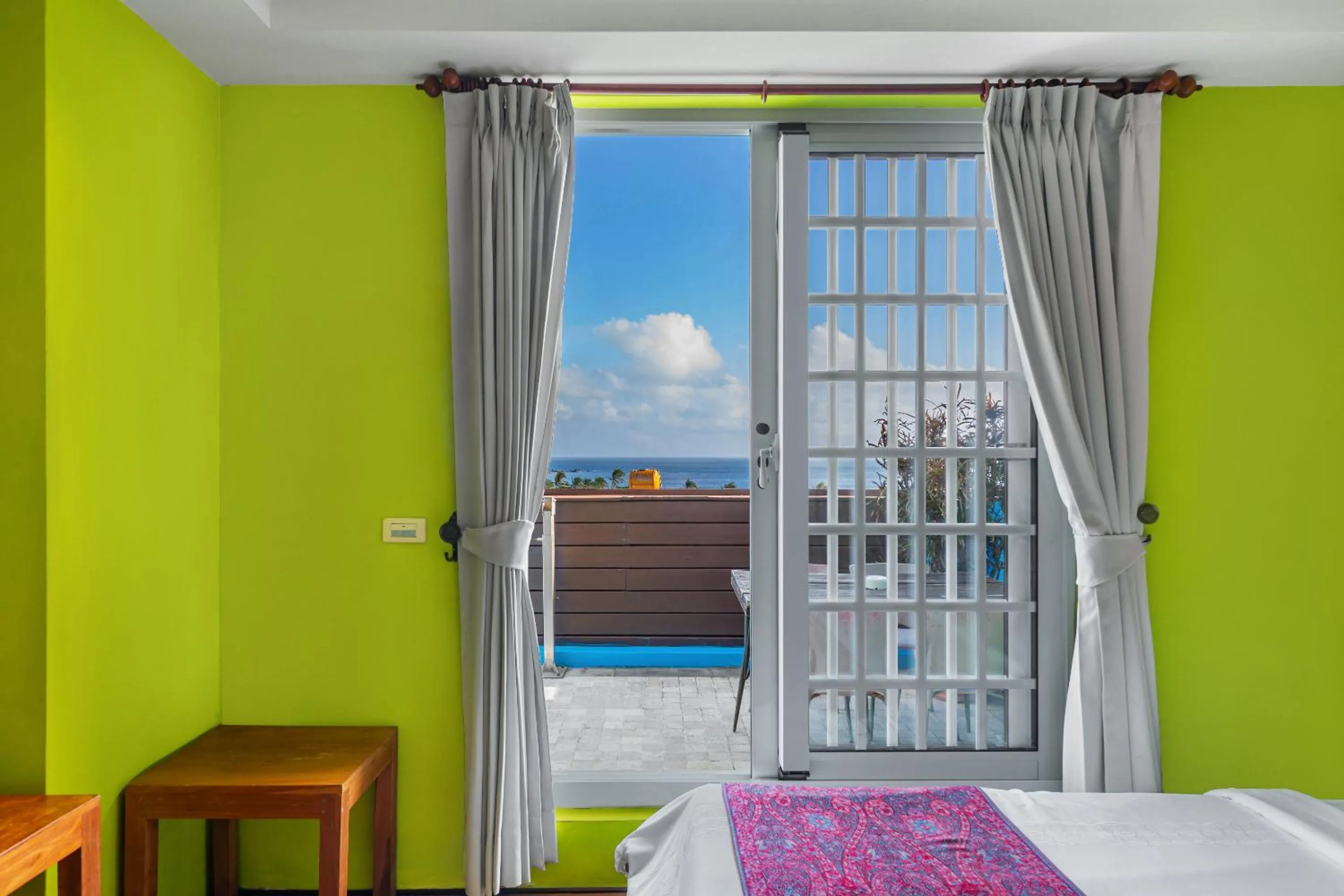 Photo of the whole room, Bed in Golden Ocean Azure Hotel