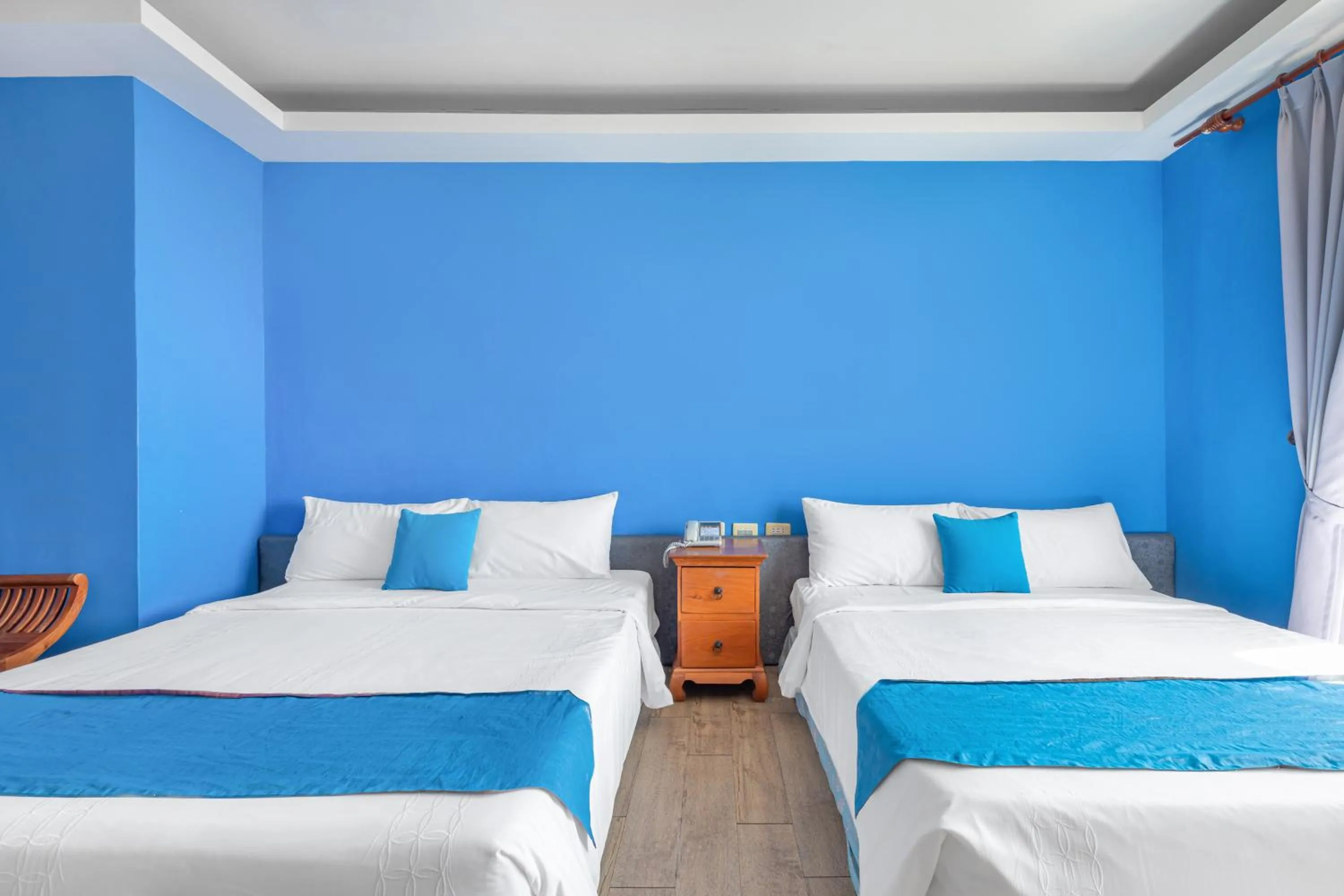 Photo of the whole room, Bed in Golden Ocean Azure Hotel