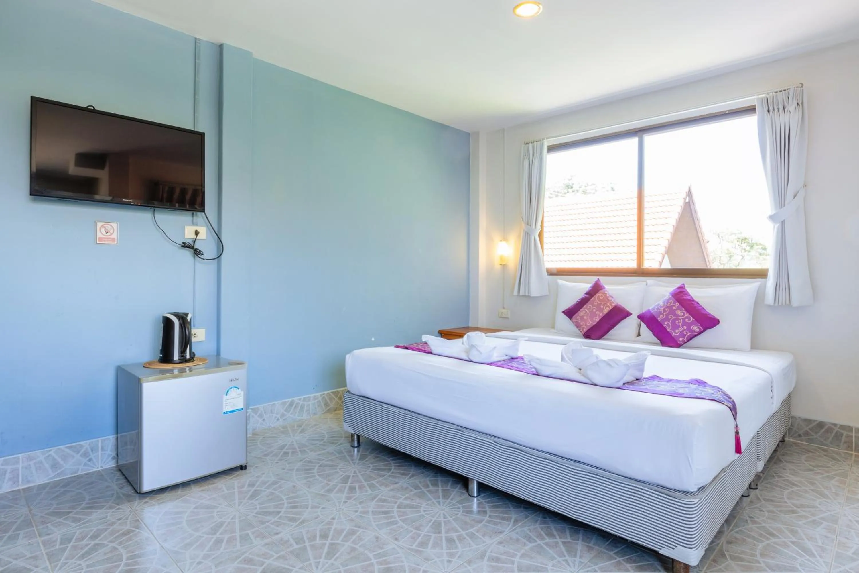 Bed in Hua Hin Star Hotel