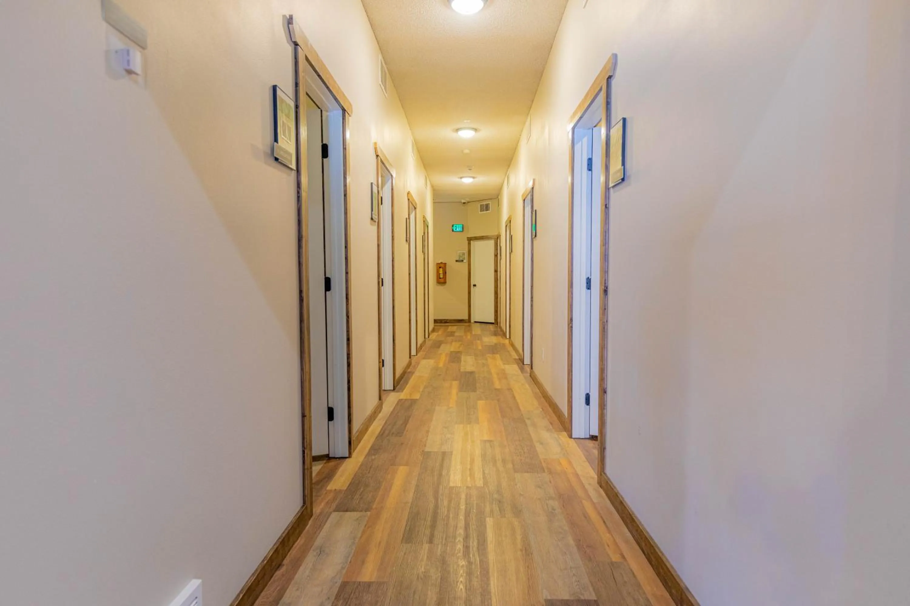 Property building in Pintler's Portal Hostel