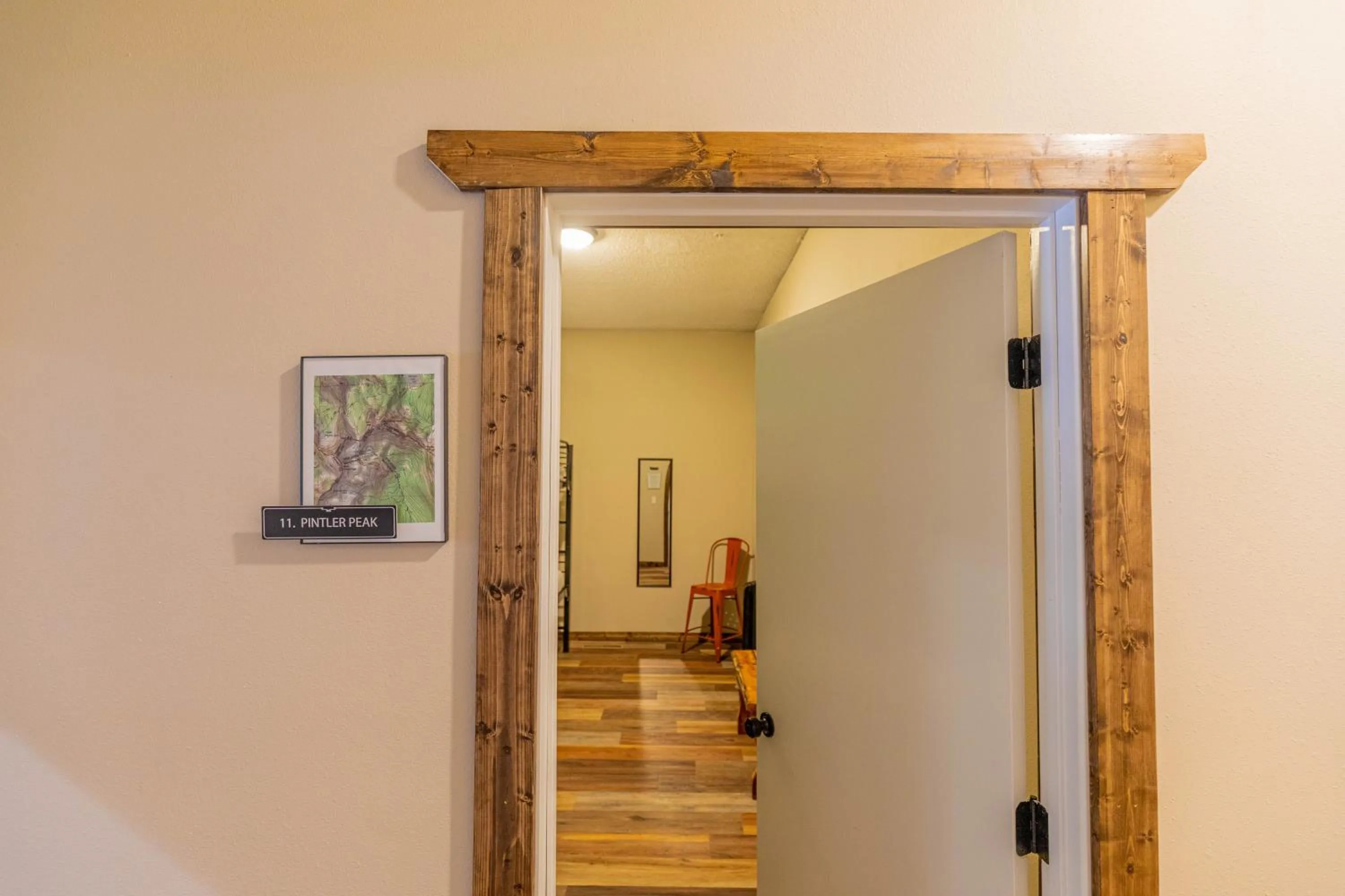 Property building in Pintler's Portal Hostel