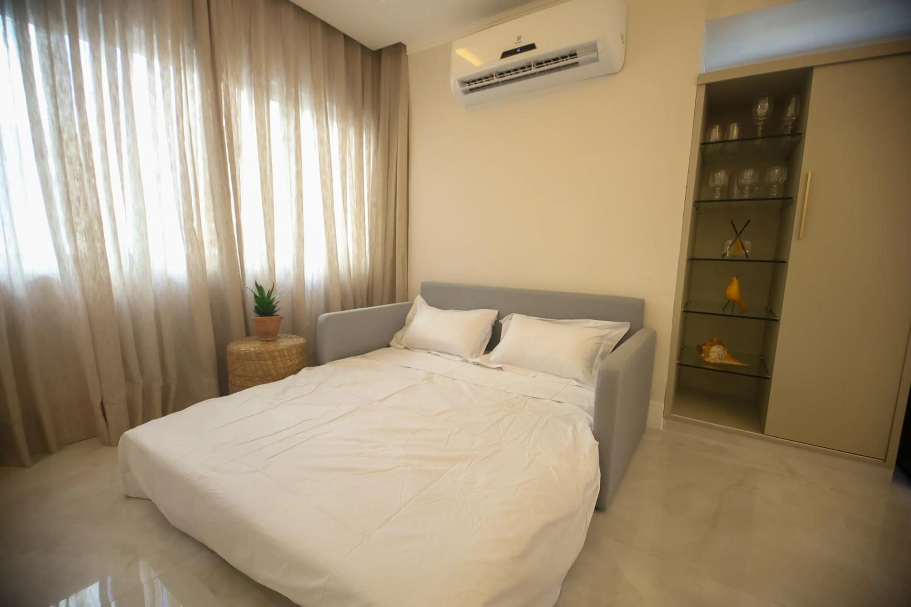 Bed in Flat Beira Mar