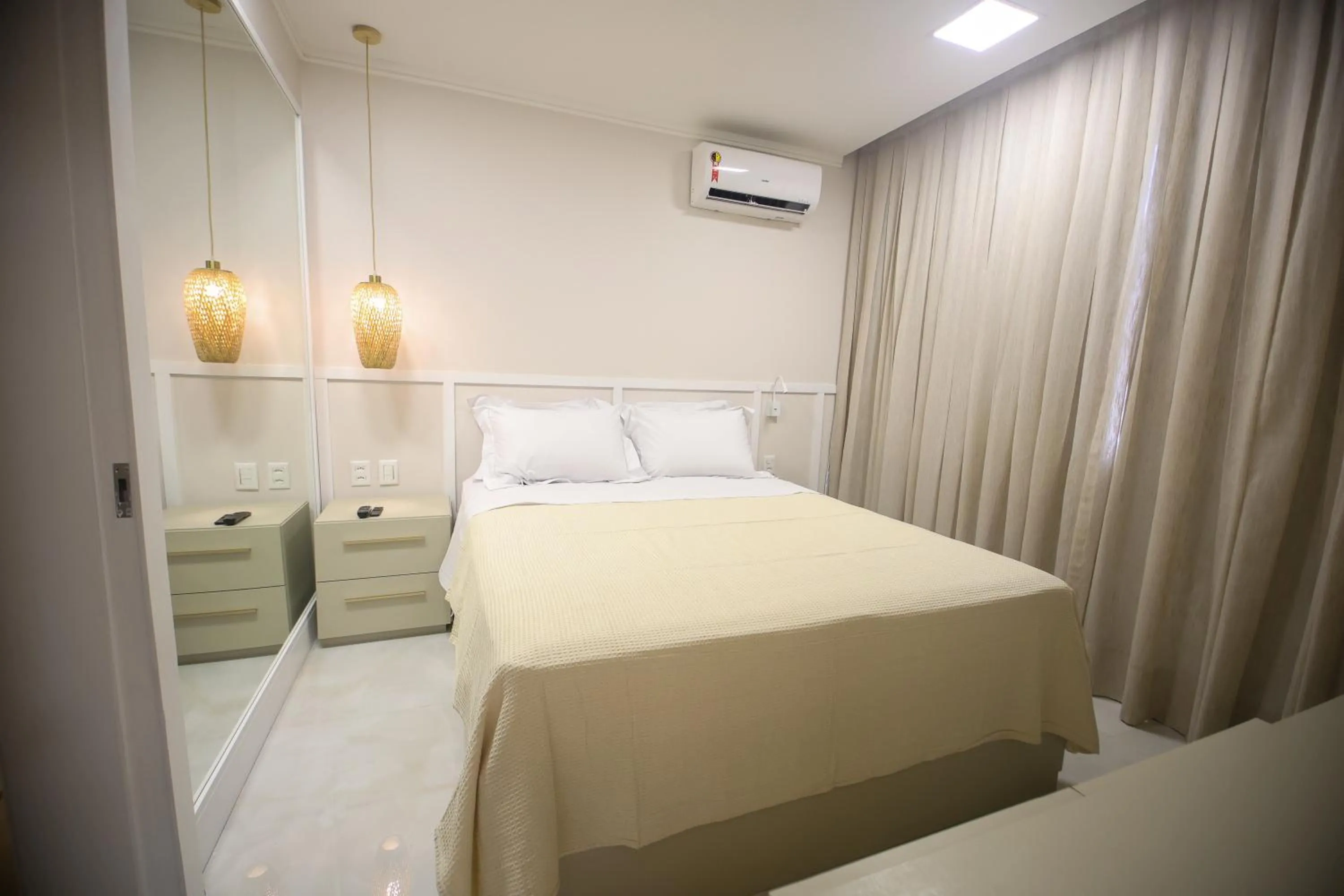 Bed in Flat Beira Mar