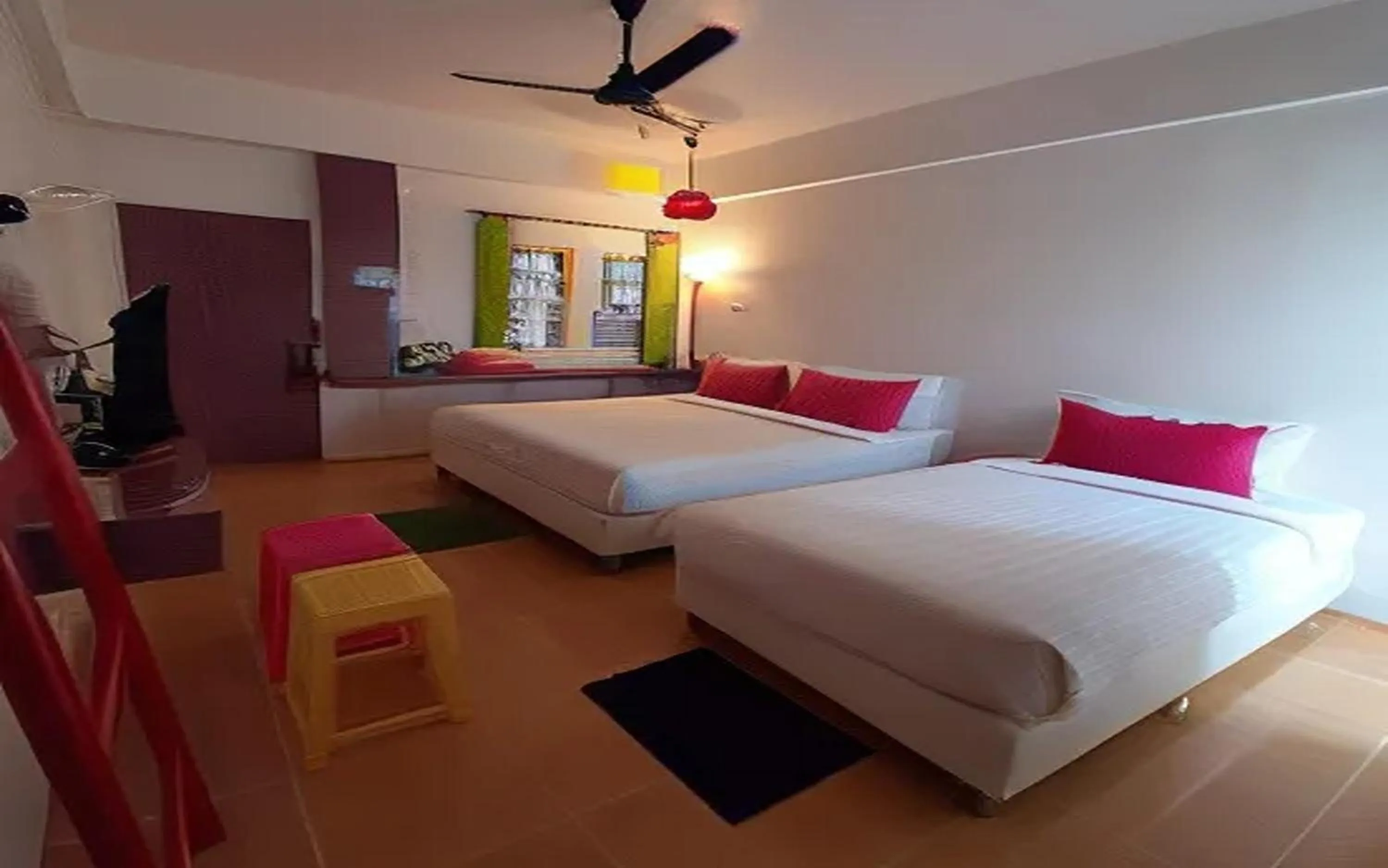 Bed in Na-Rak-O Resort