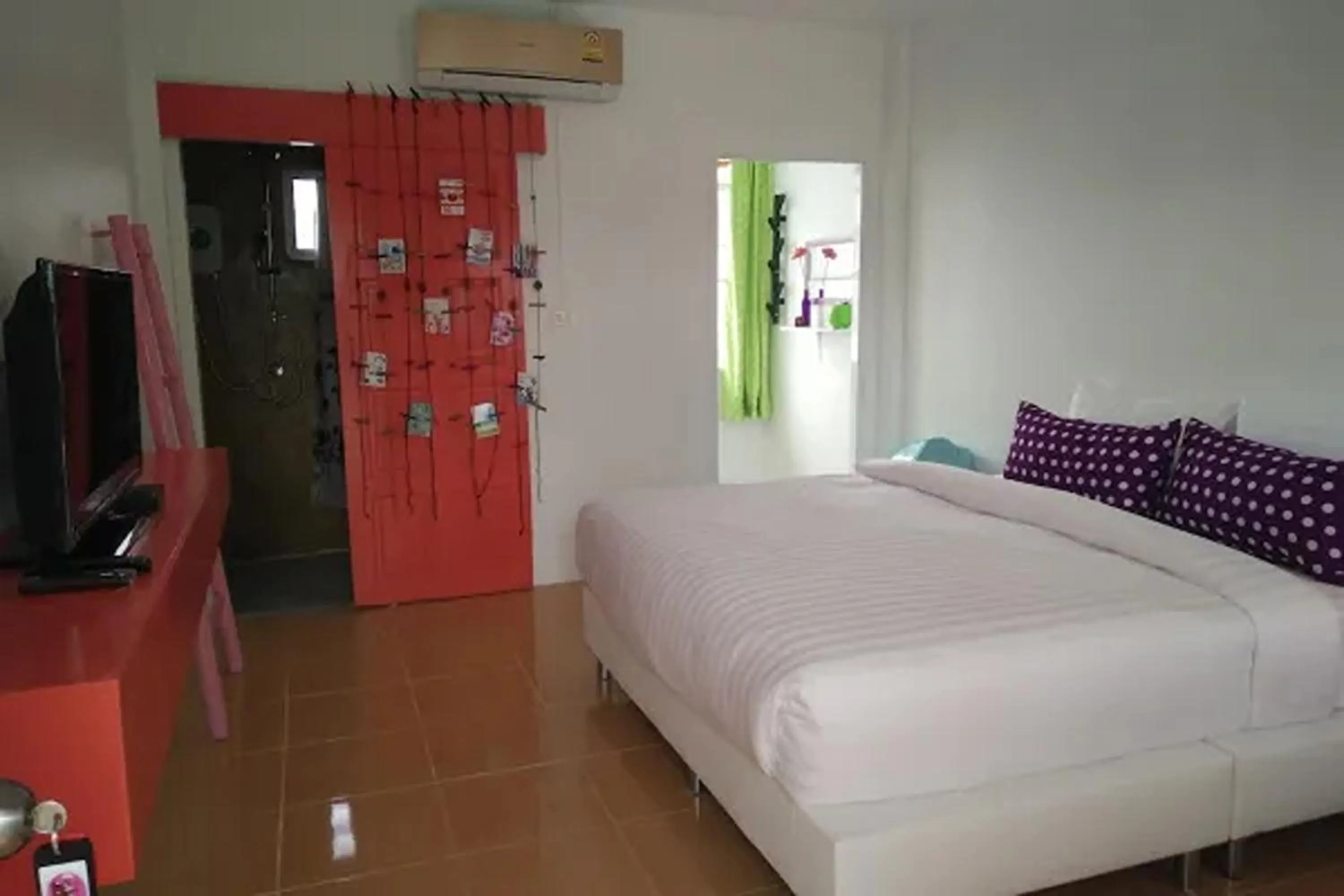 Bed in Na-Rak-O Resort