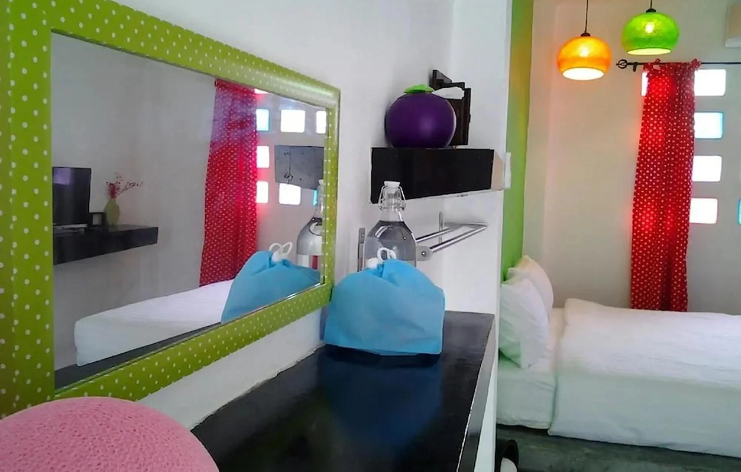 Bed in Na-Rak-O Resort