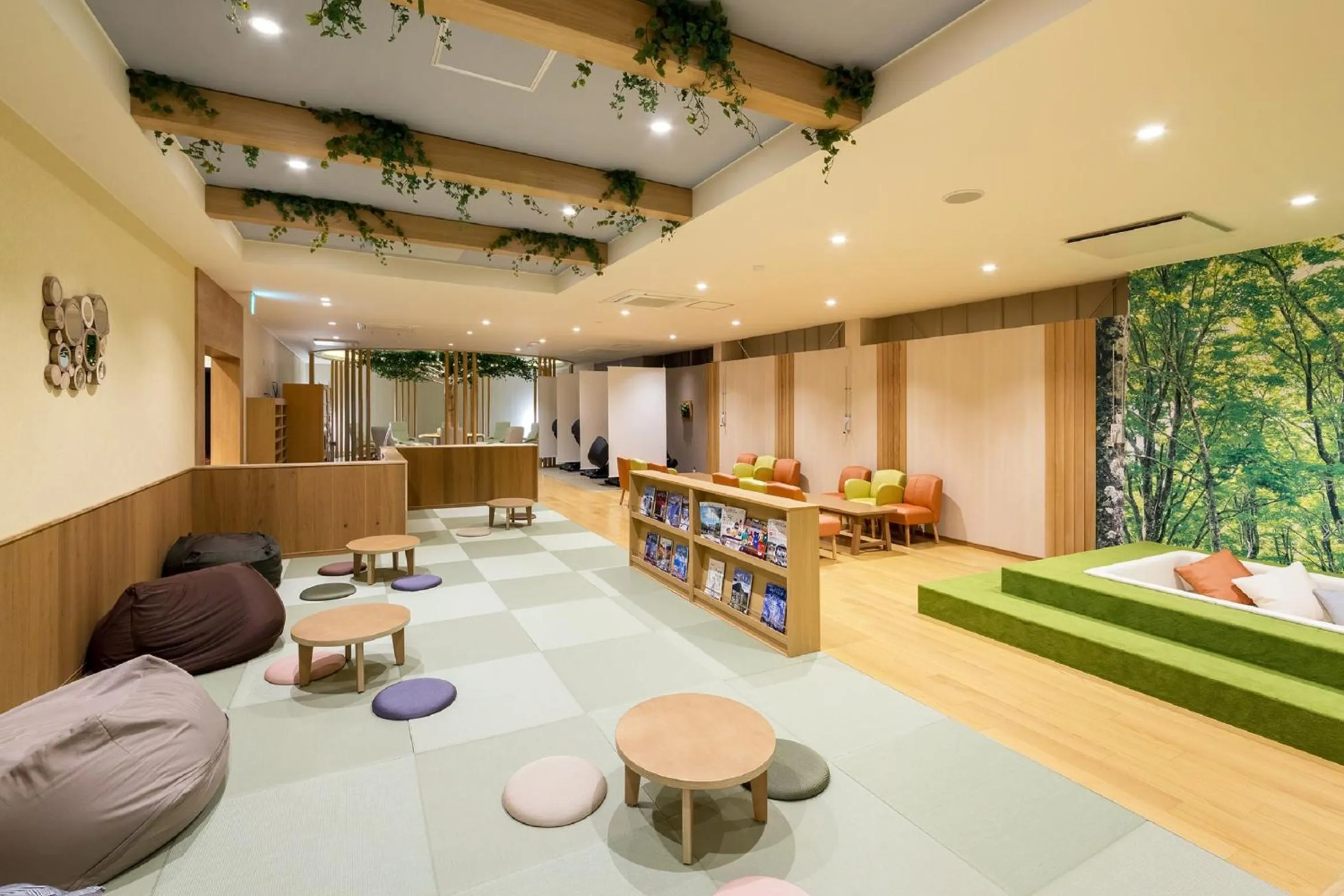 Area and facilities in Tateshina Grand Hotel Takinoyu