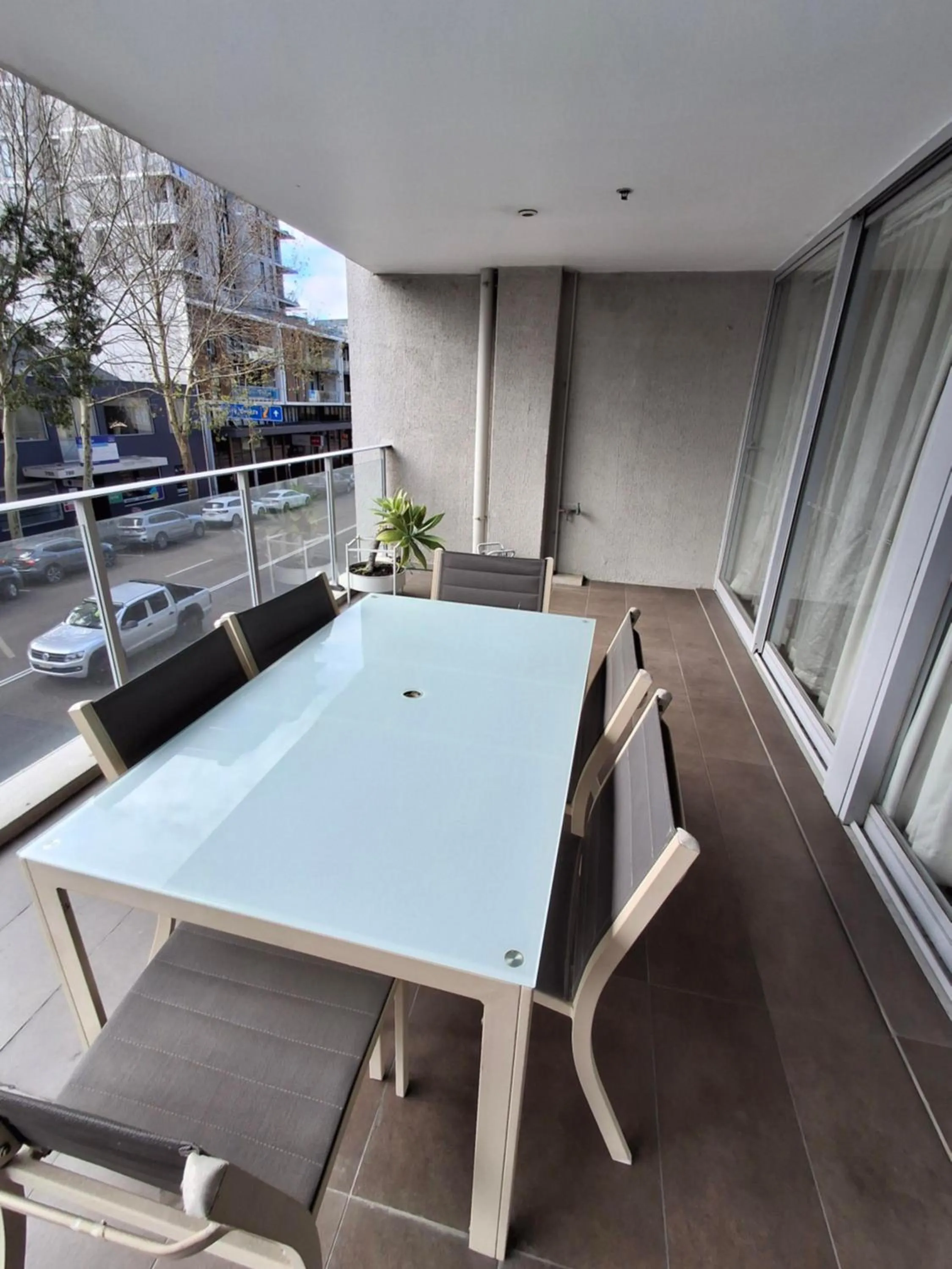 Balcony/Terrace in Newcastle Central Plaza Apartment Hotel Official