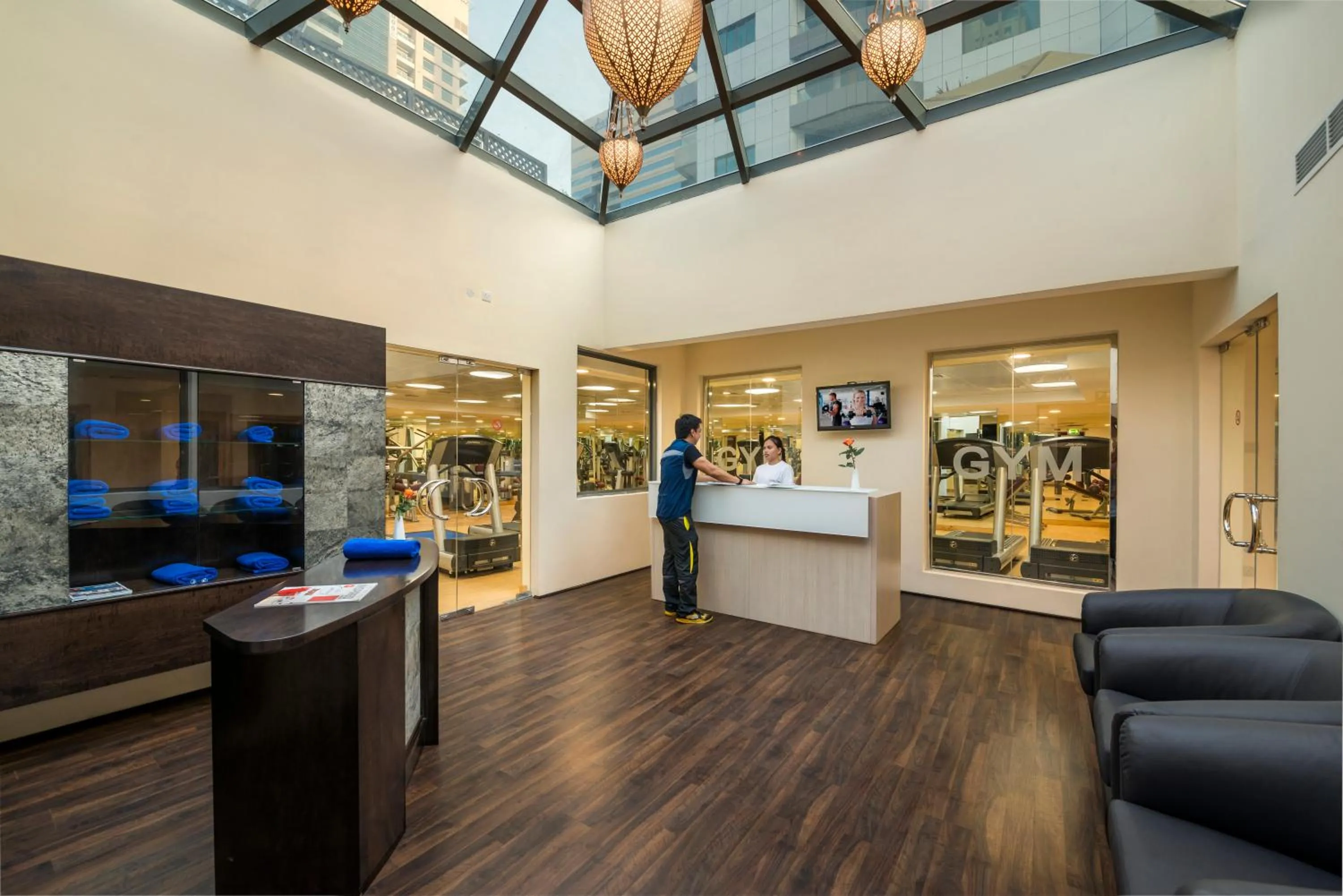 Fitness centre/facilities in City Premiere Marina Hotel Apartments