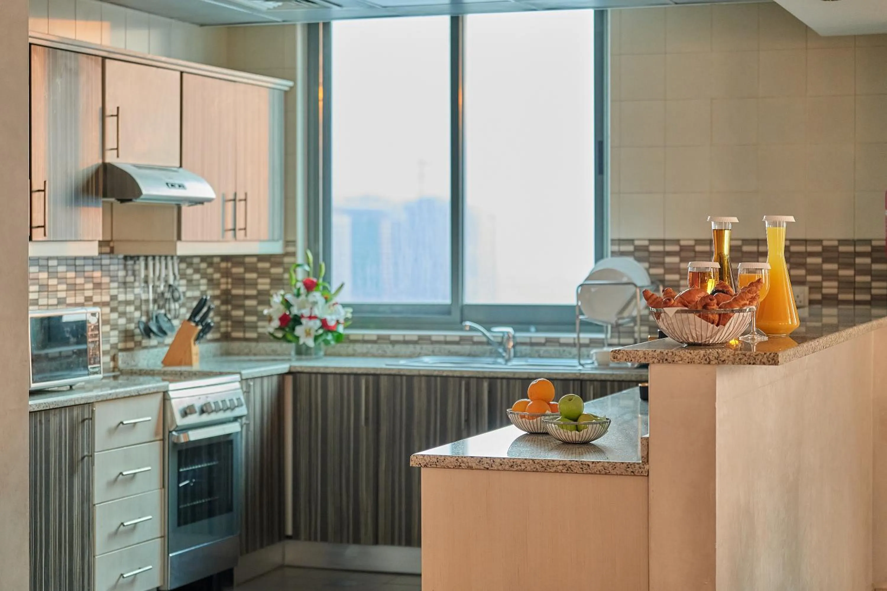 kitchen in City Premiere Marina Hotel Apartments