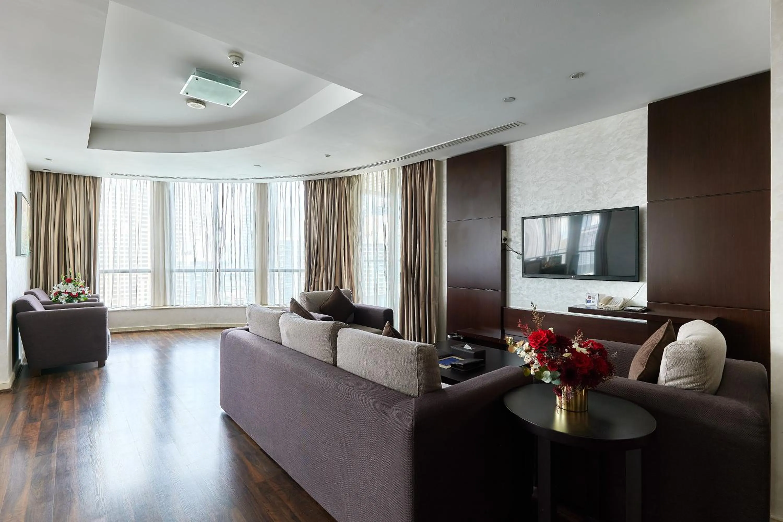 Living room in City Premiere Marina Hotel Apartments