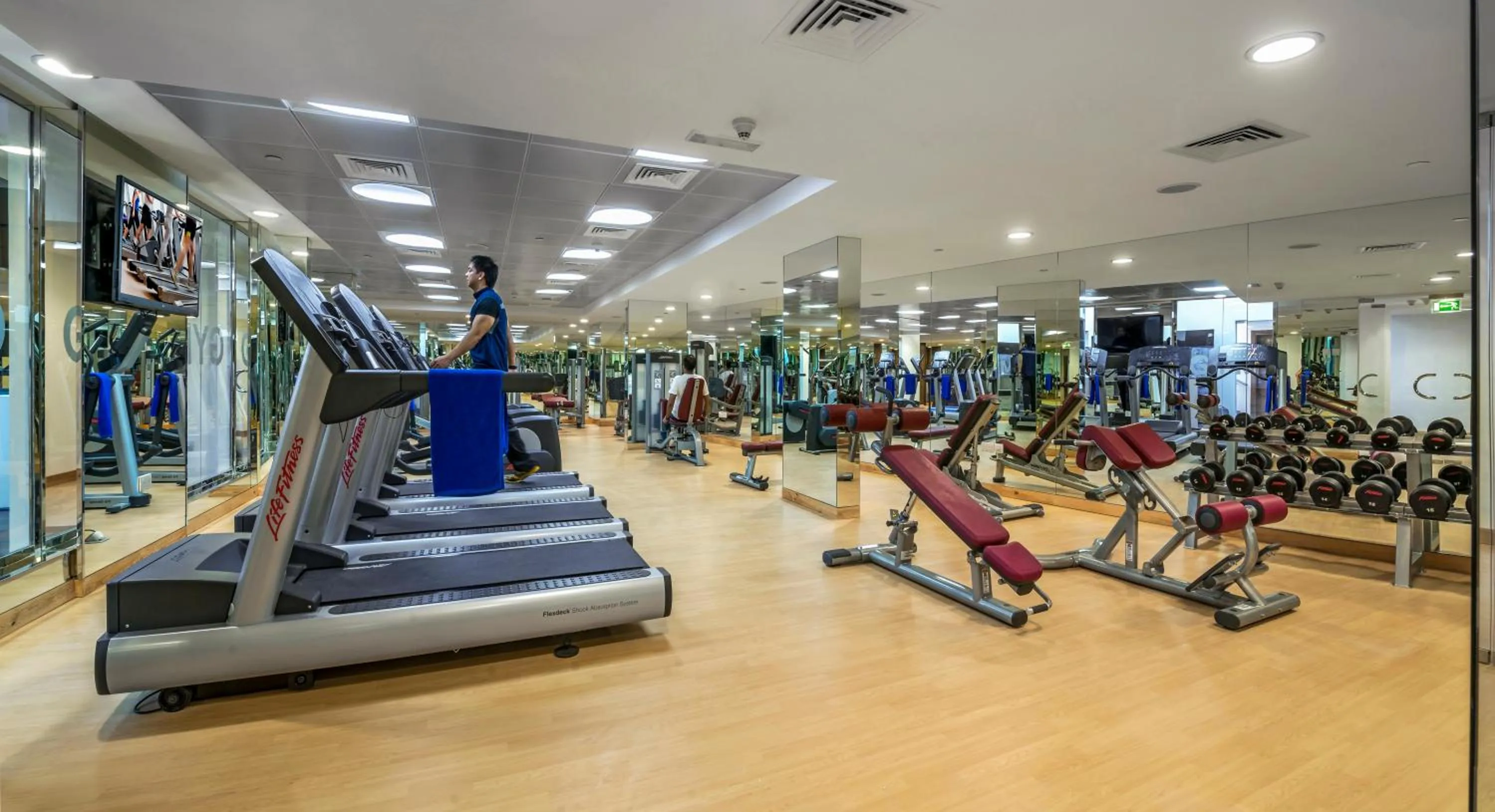 Fitness centre/facilities in City Premiere Marina Hotel Apartments